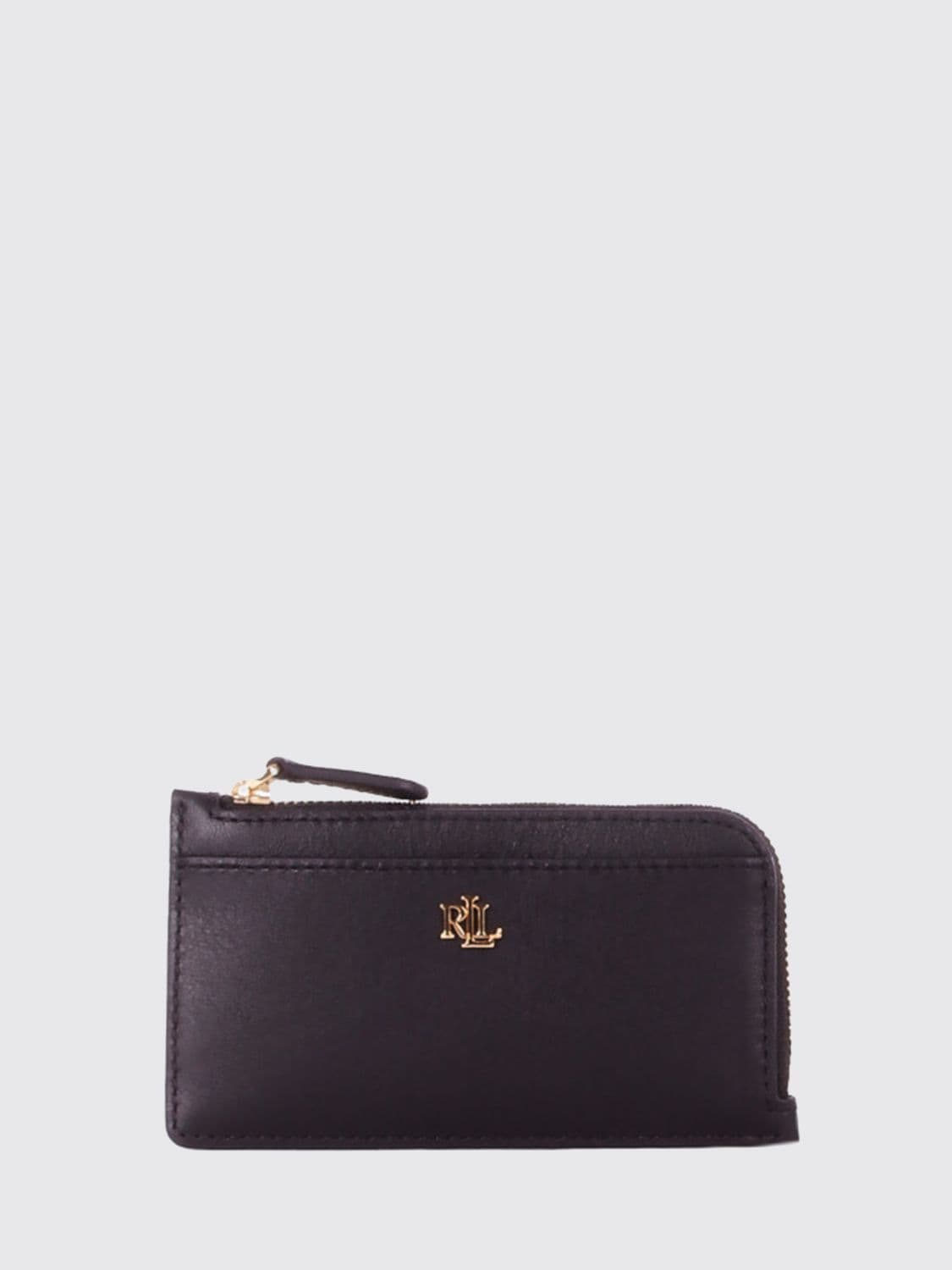 Lauren Ralph Lauren Leather Credit Card Holder · OS