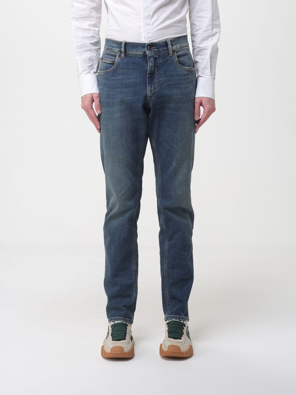 Dolce & Gabbana Slim Fit Stretch Denim Jeans
