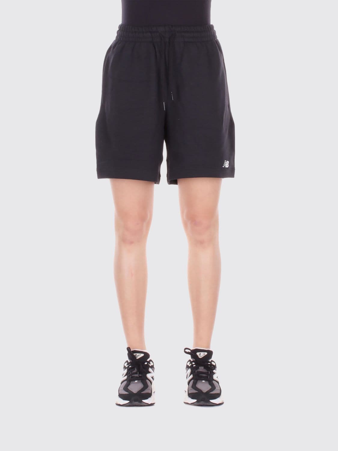 New Balance French Terry Jogging Shorts in Technical Fabric