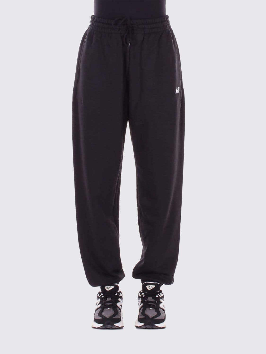 New Balance Cotton Jogging Trousers with Logo