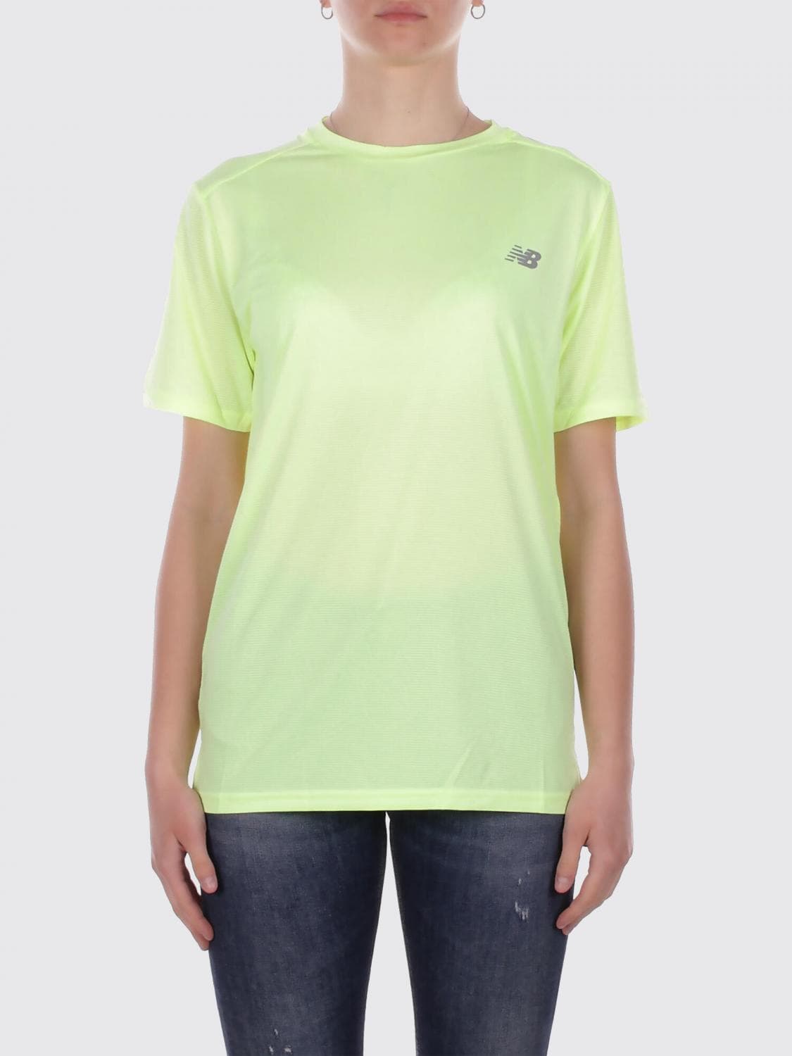 New Balance Recycled Polyester T-Shirt with Logo
