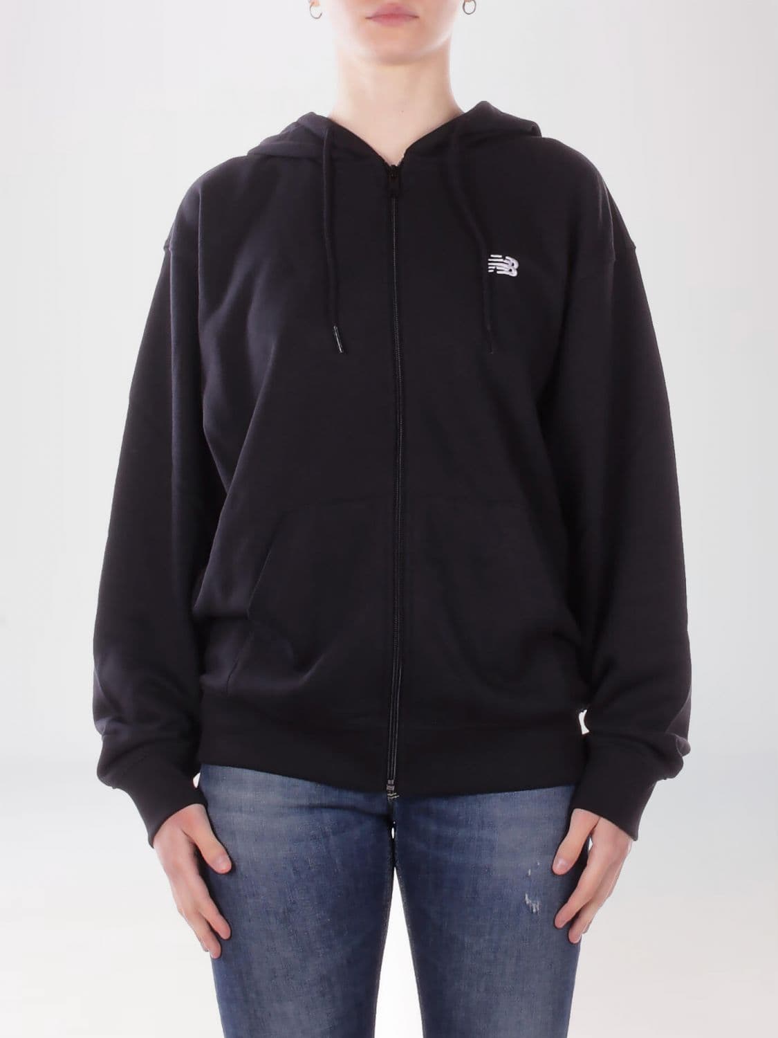 New Balance Cotton Sweatshirt with Logo