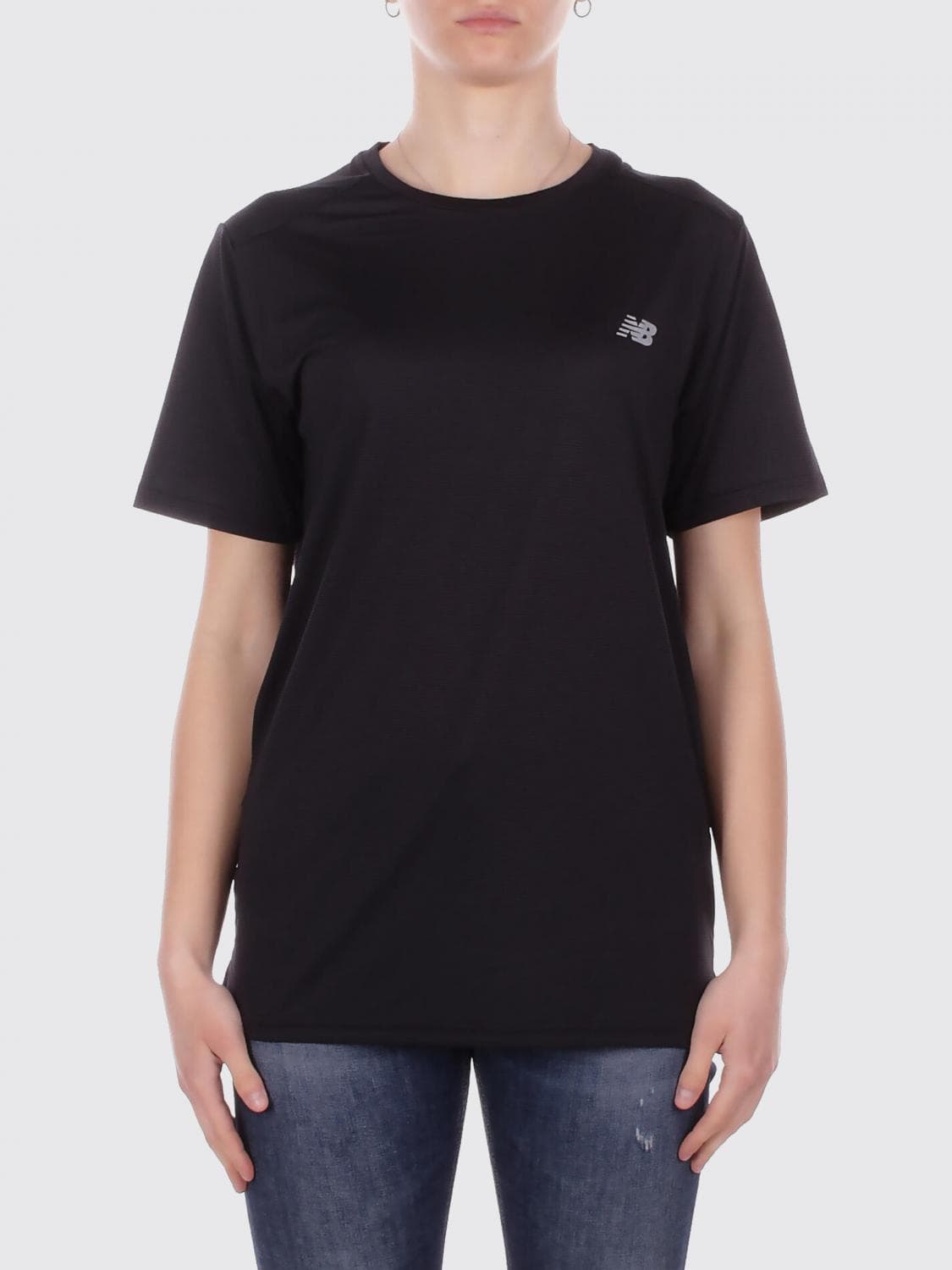 New Balance Recycled Polyester T-Shirt with Logo