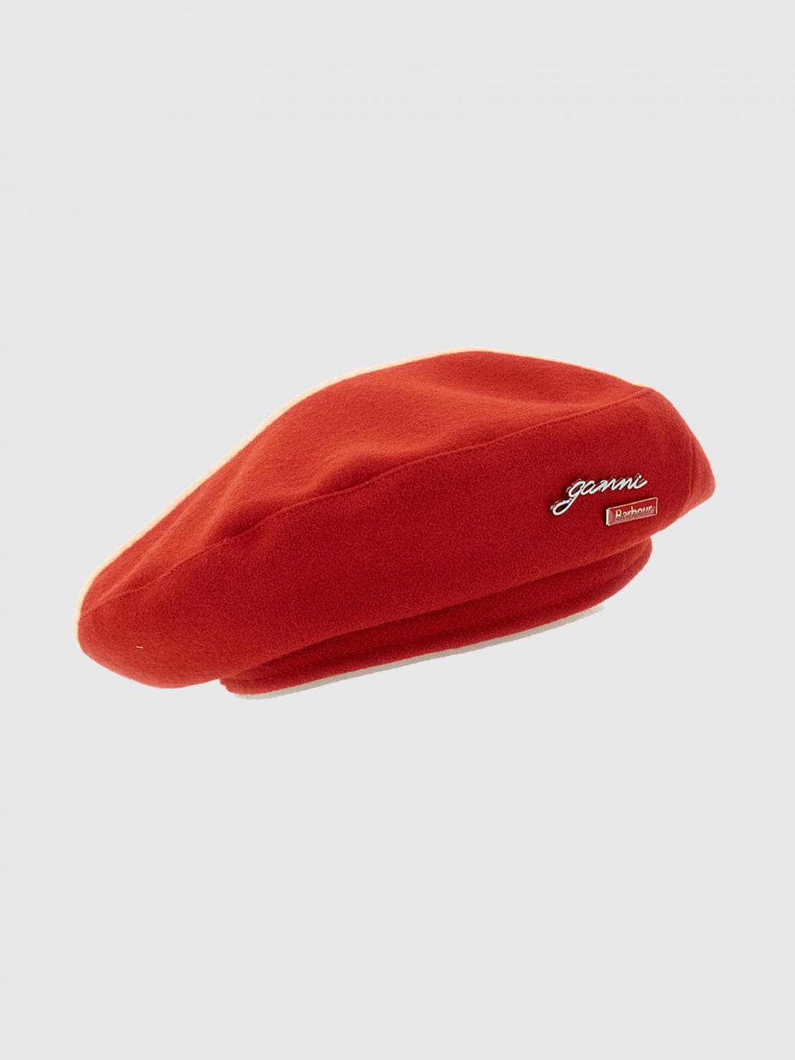 Barbour x Ganni Wool Felt Beret · M