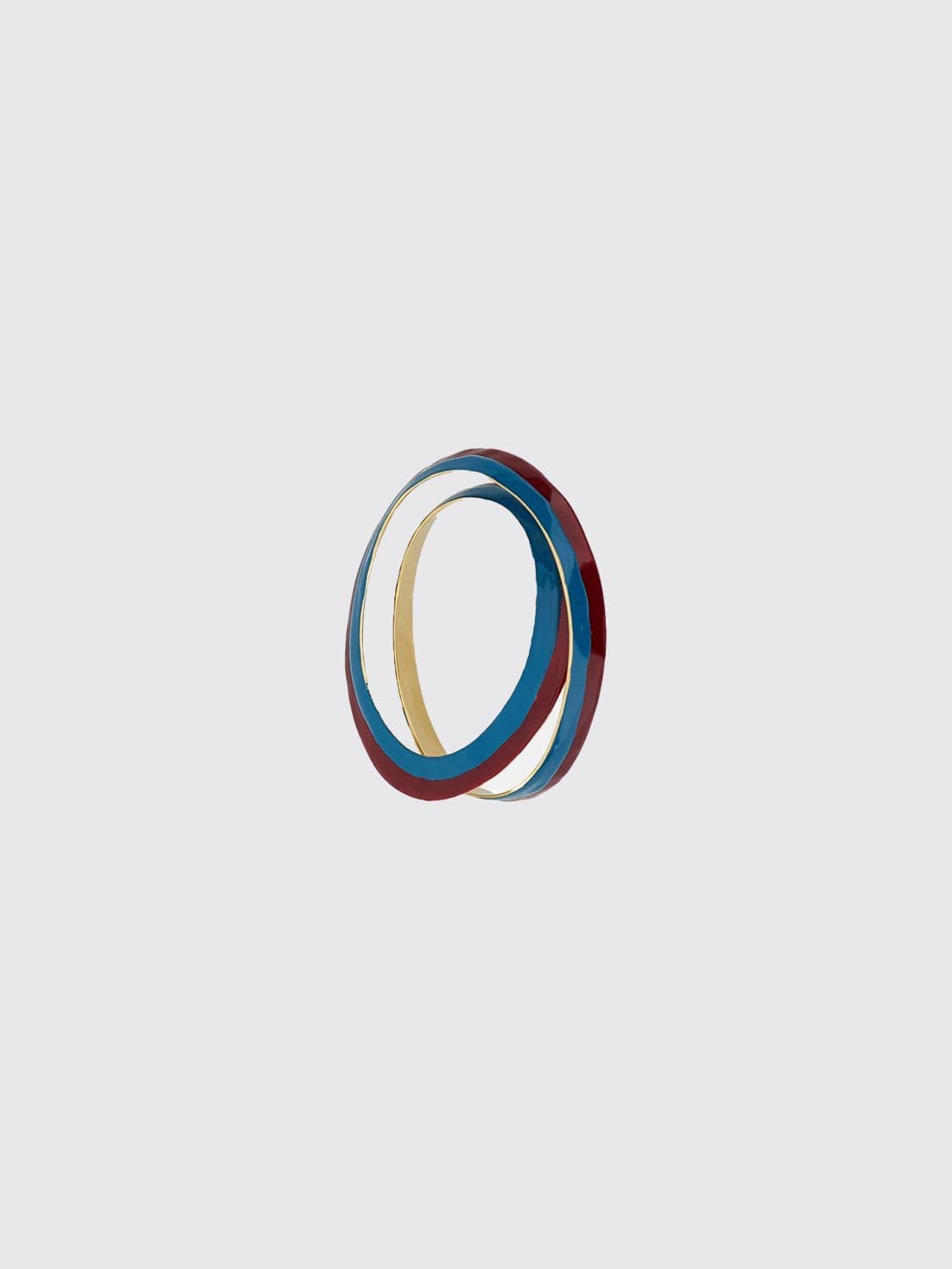 Marni Spiral Enamelled Brass Bracelet · M