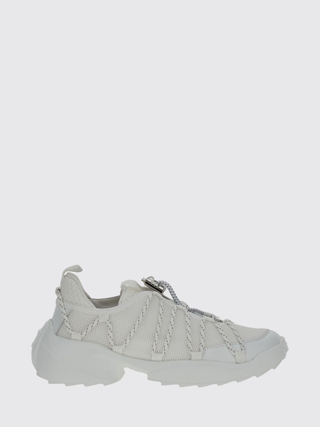 Roger Vivier Viv' Zag Mesh Sneakers with Jewel Detail