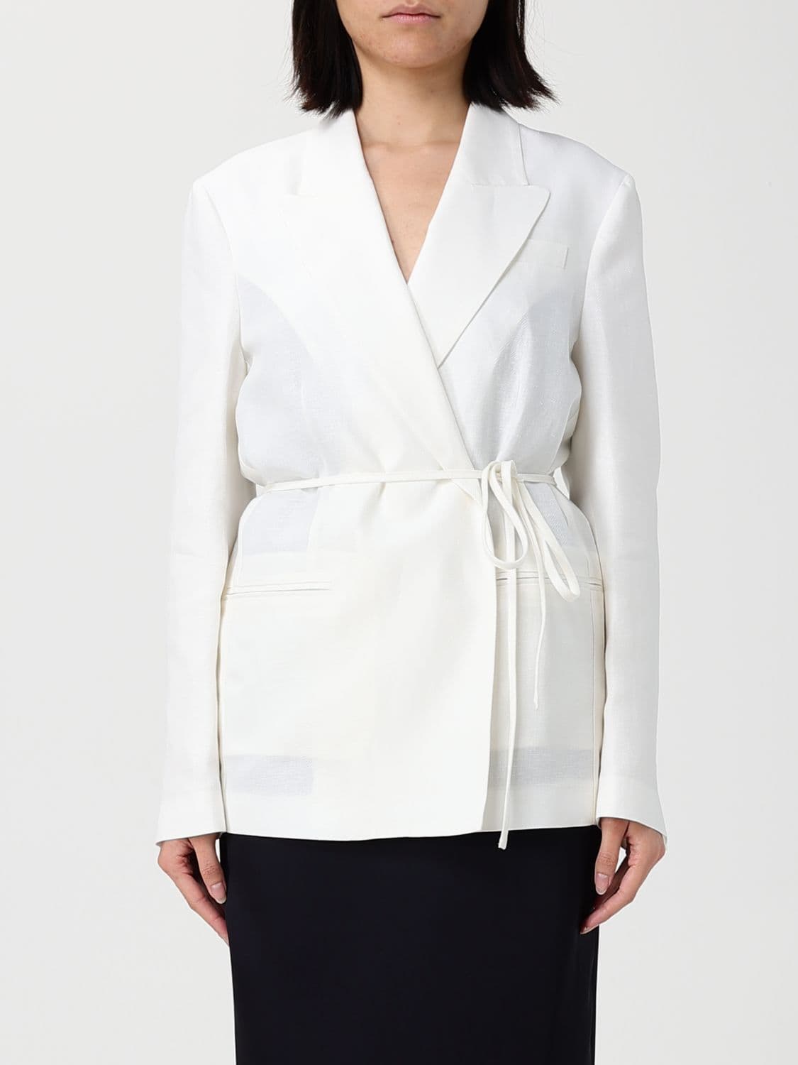 Twinset Linen Blend Blazer