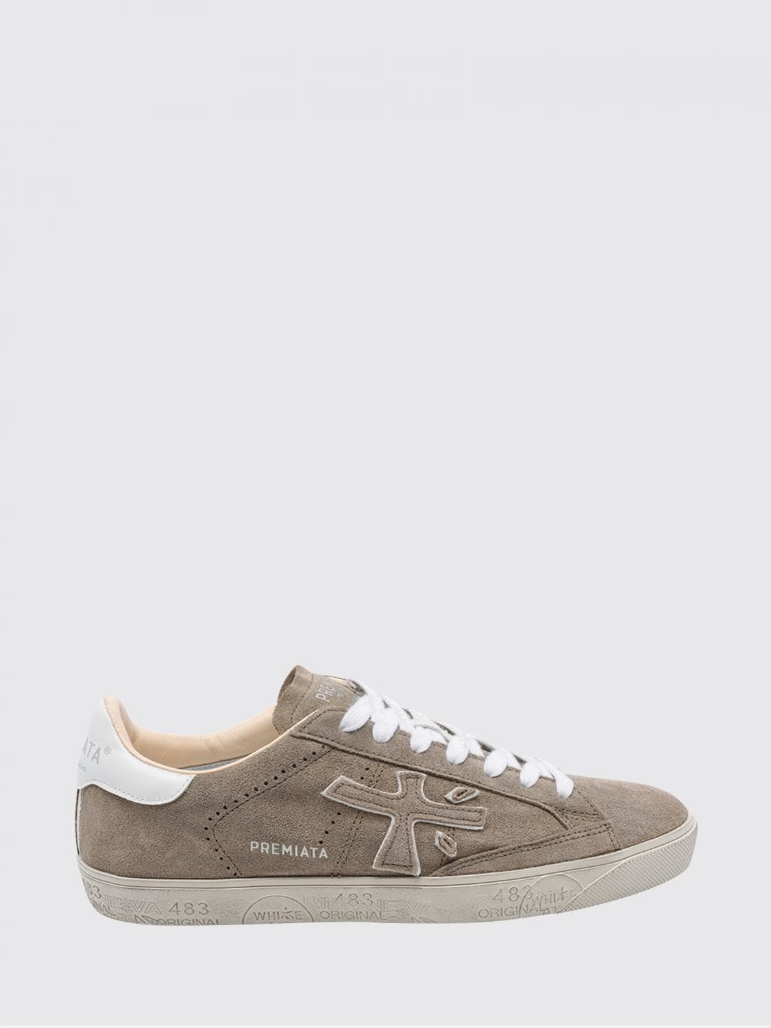 Premiata Steven Used Leather Sneakers