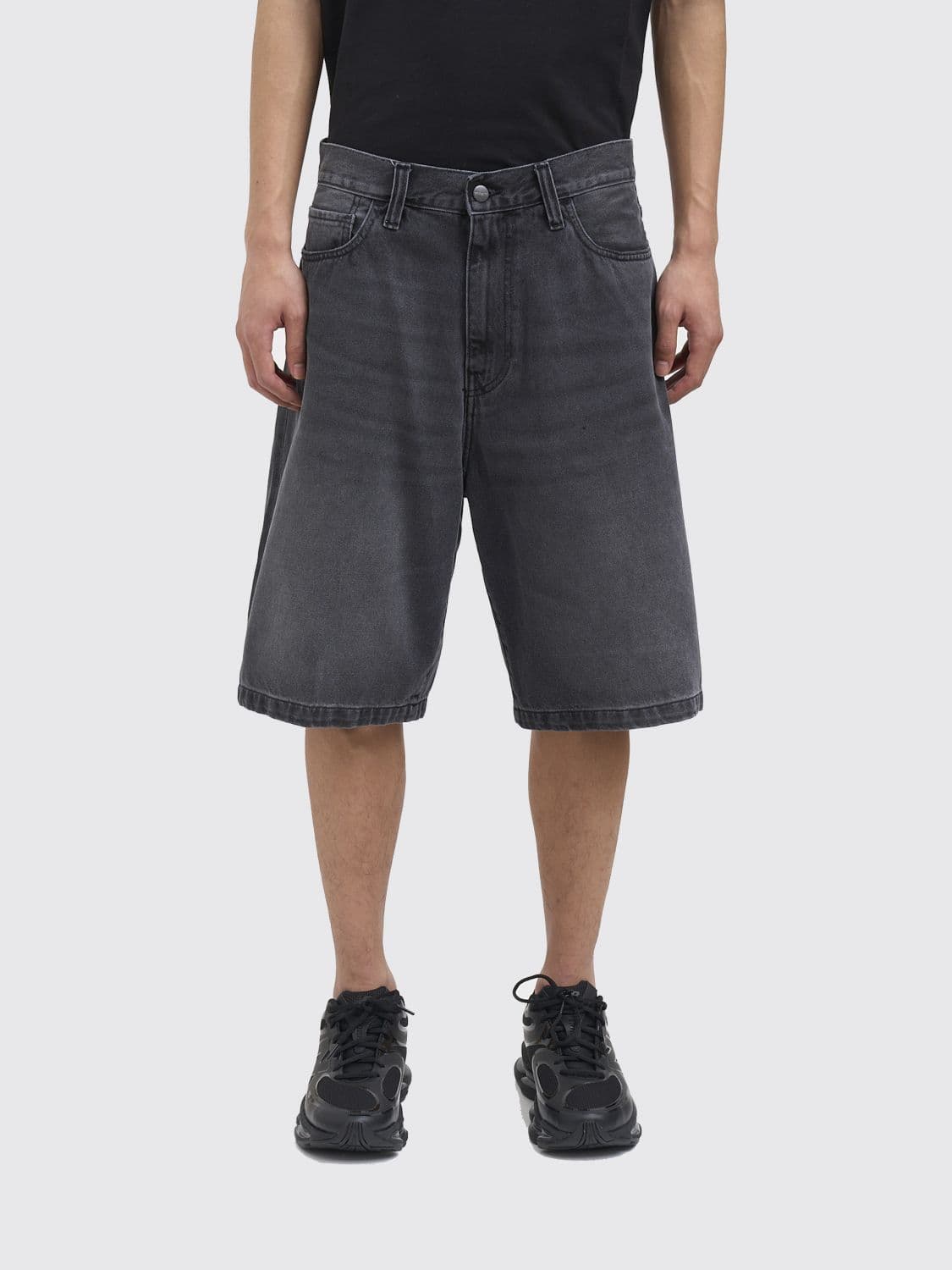 Carhartt Wip Cotton Denim Shorts