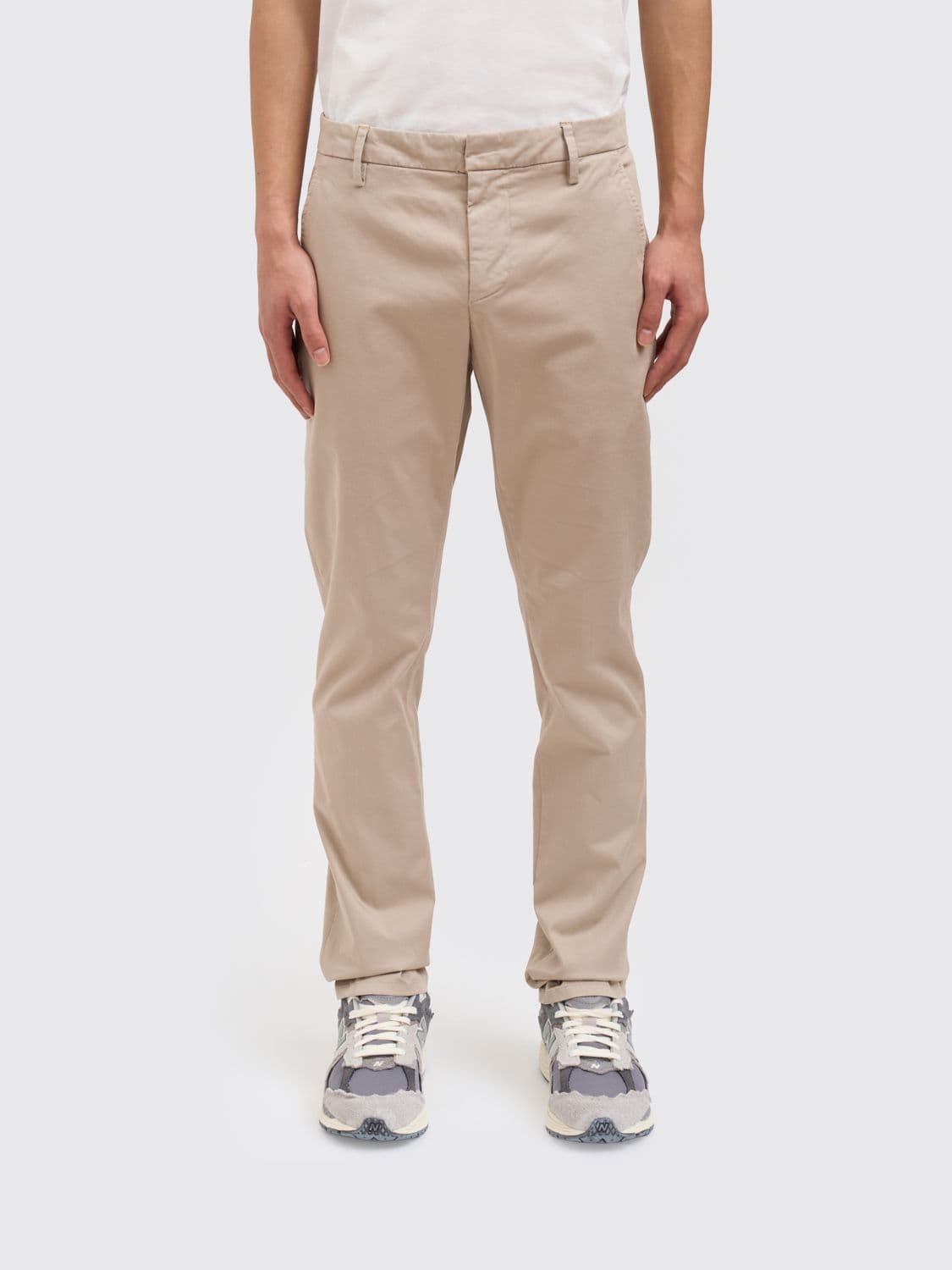 Dondup Stretch Cotton Chino Trousers