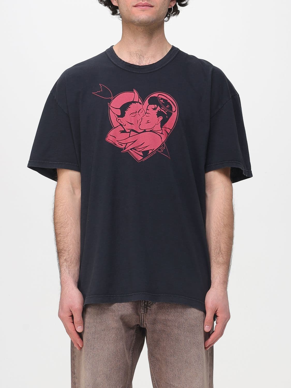 Our Legacy Printed Cotton Crew-Neck T-shirt