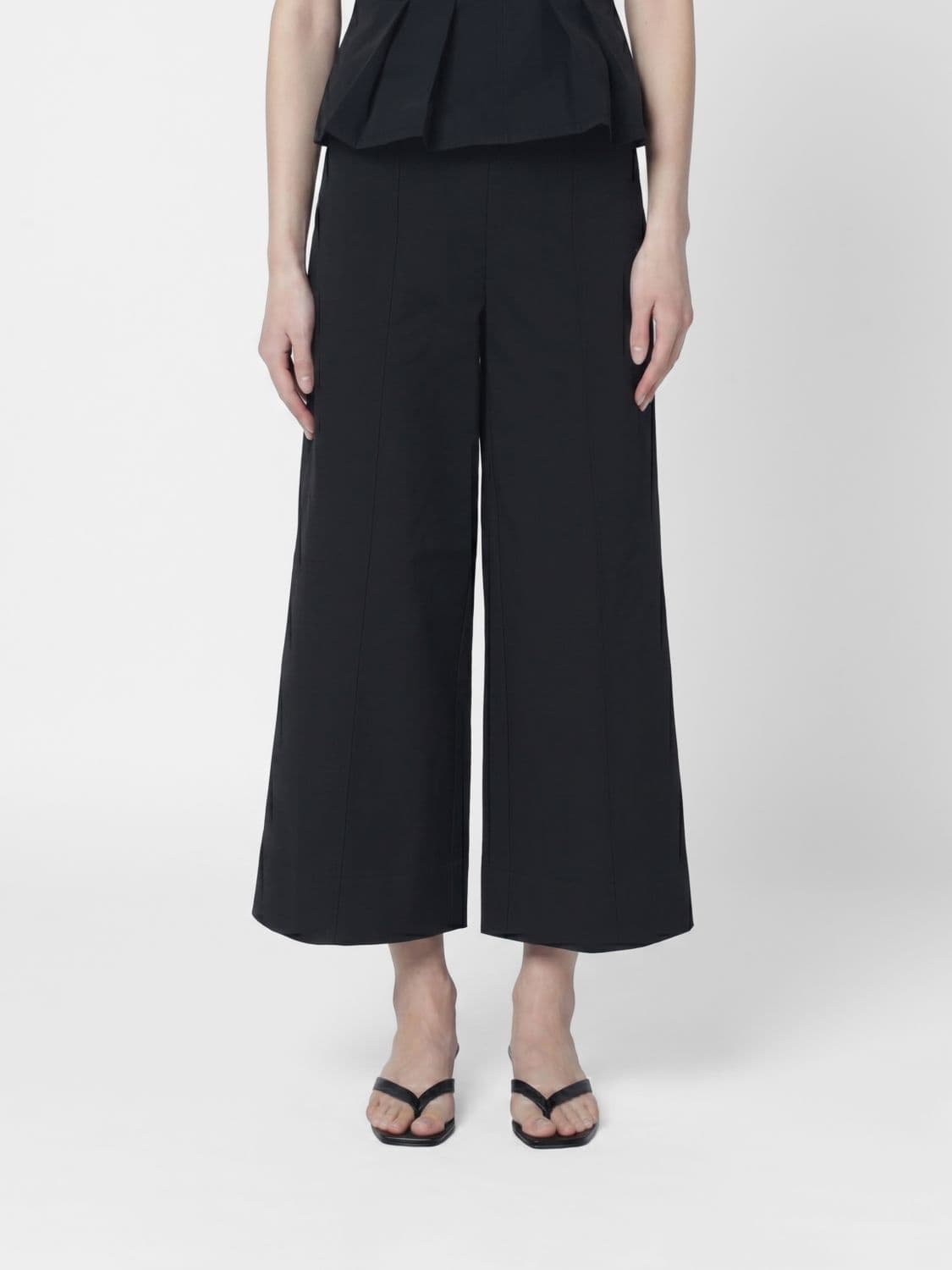 Simkhai Cotton Blend Cropped Trousers · 6