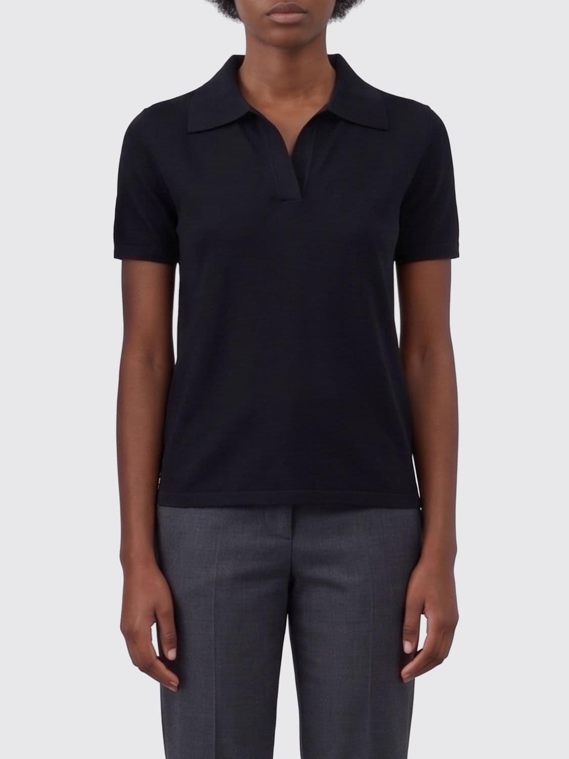 Roberto Collina Viscose Polo Shirt