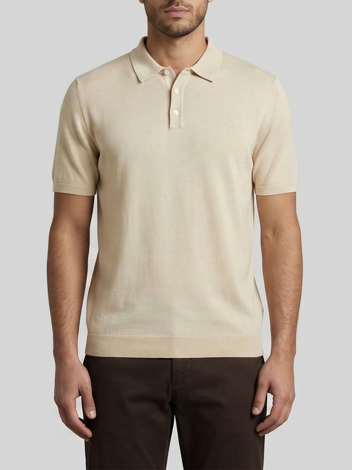 Roberto Collina Linen Polo Shirt