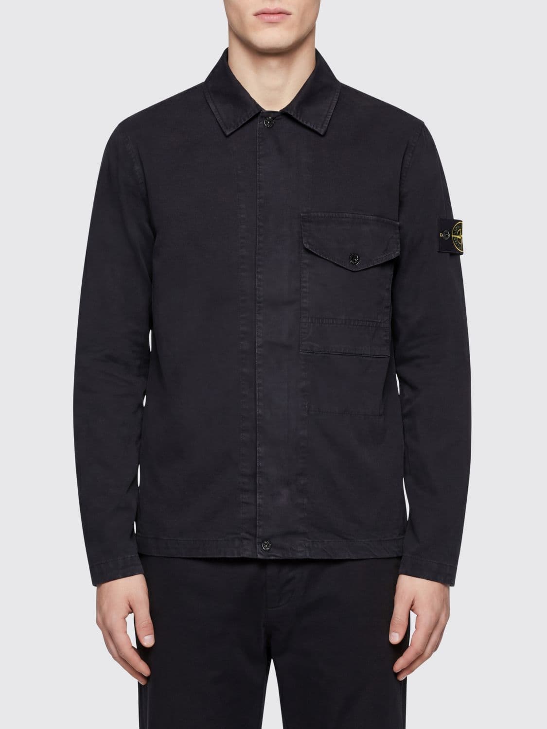 Stone Island Casual Stretch Cotton Shirt