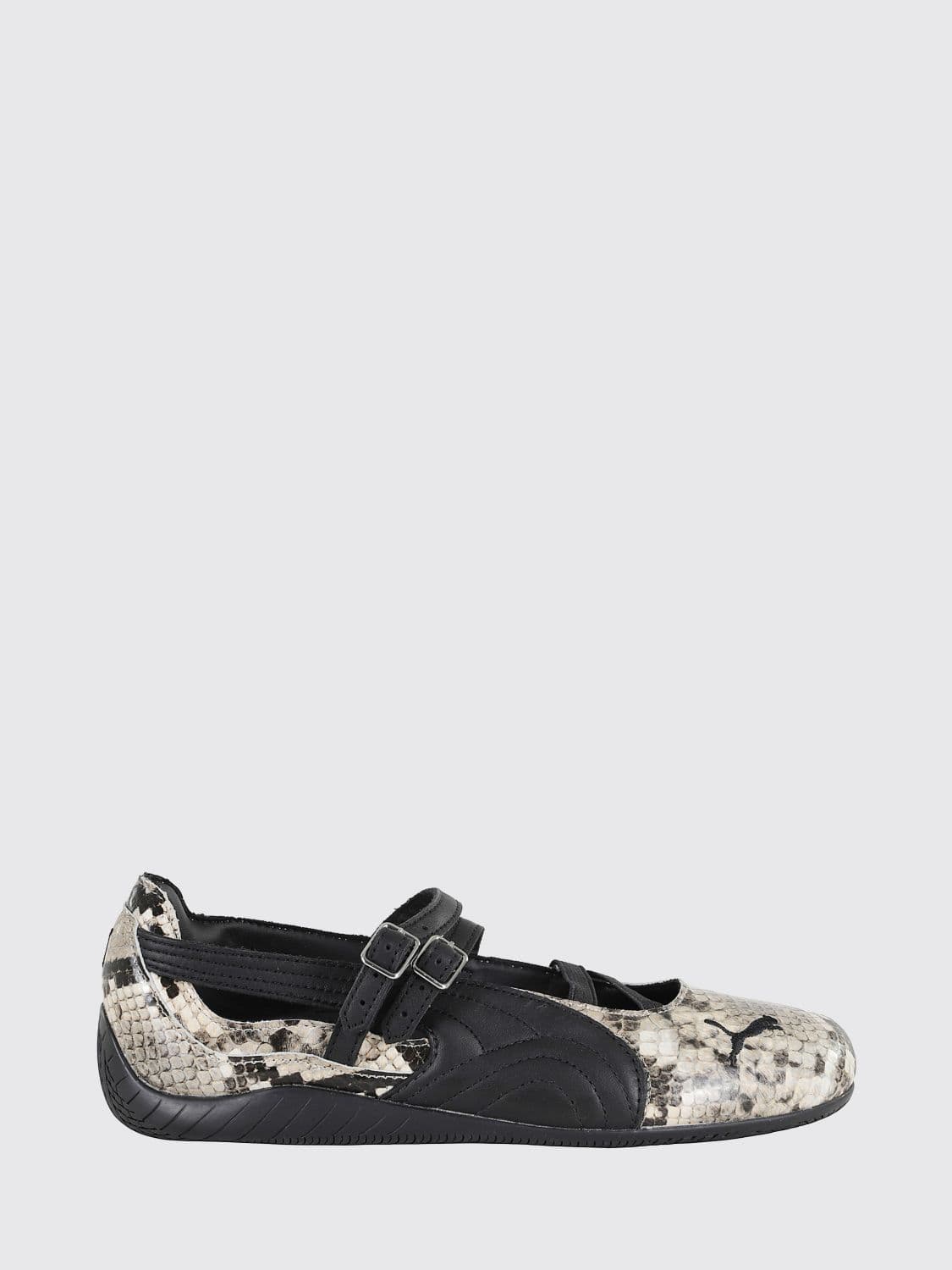 Puma Speedcat Python Print Leather Ballerinas