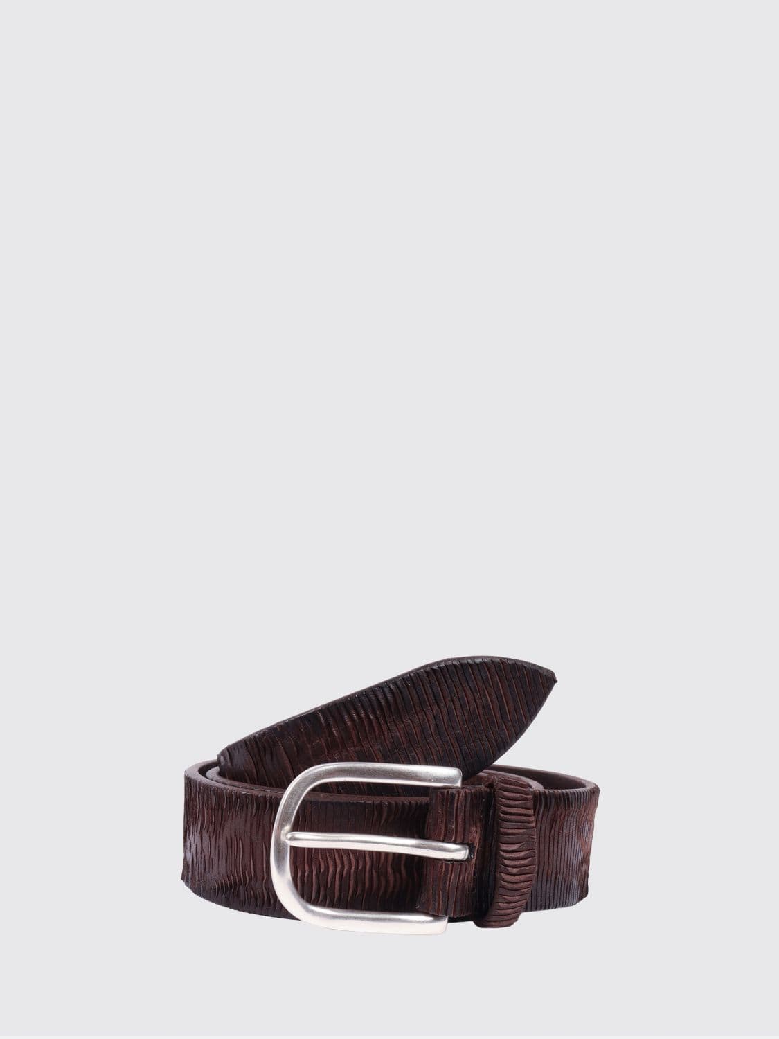 Orciani Blade Belt in Embossed Leather