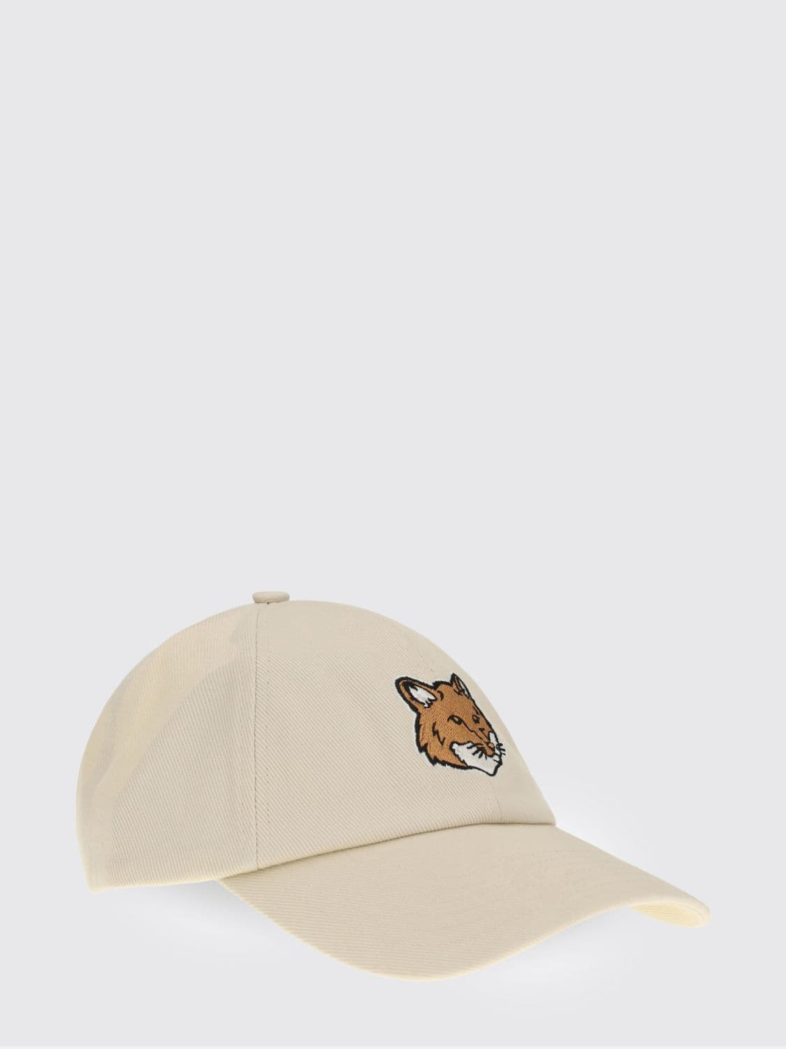 Maison Kitsuné Fox Head Cotton Twill Hat · OS
