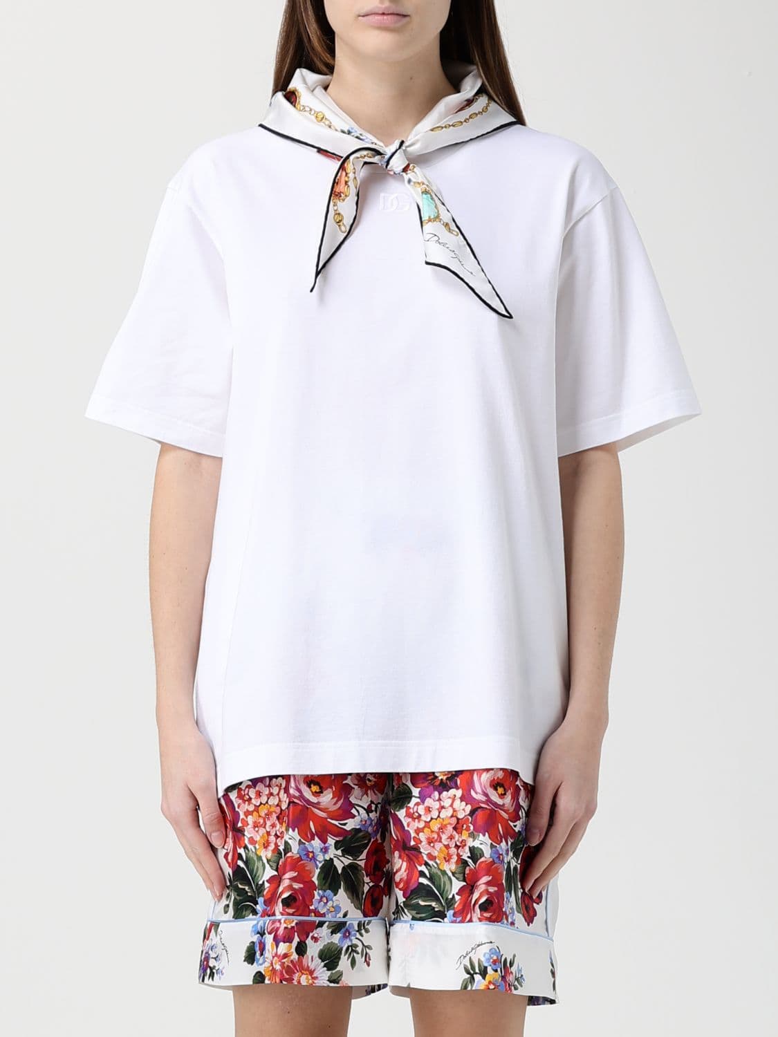 Dolce & Gabbana T-shirts with Scarf