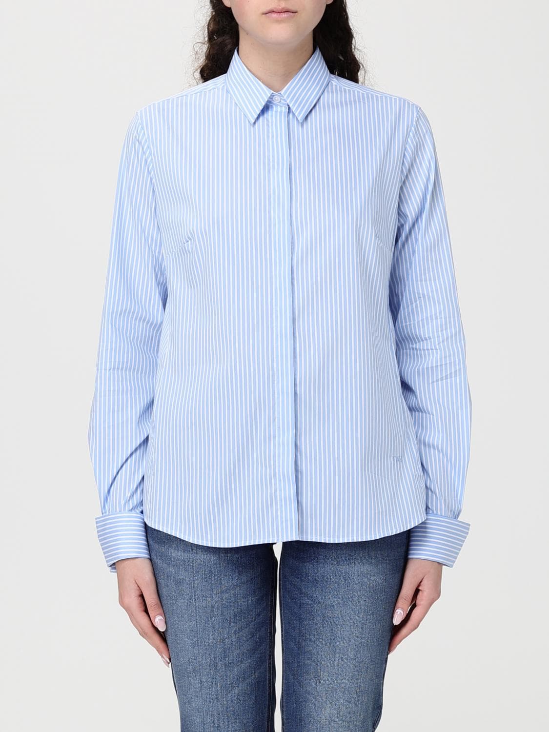 Fay Striped Cotton Casual Shirt
