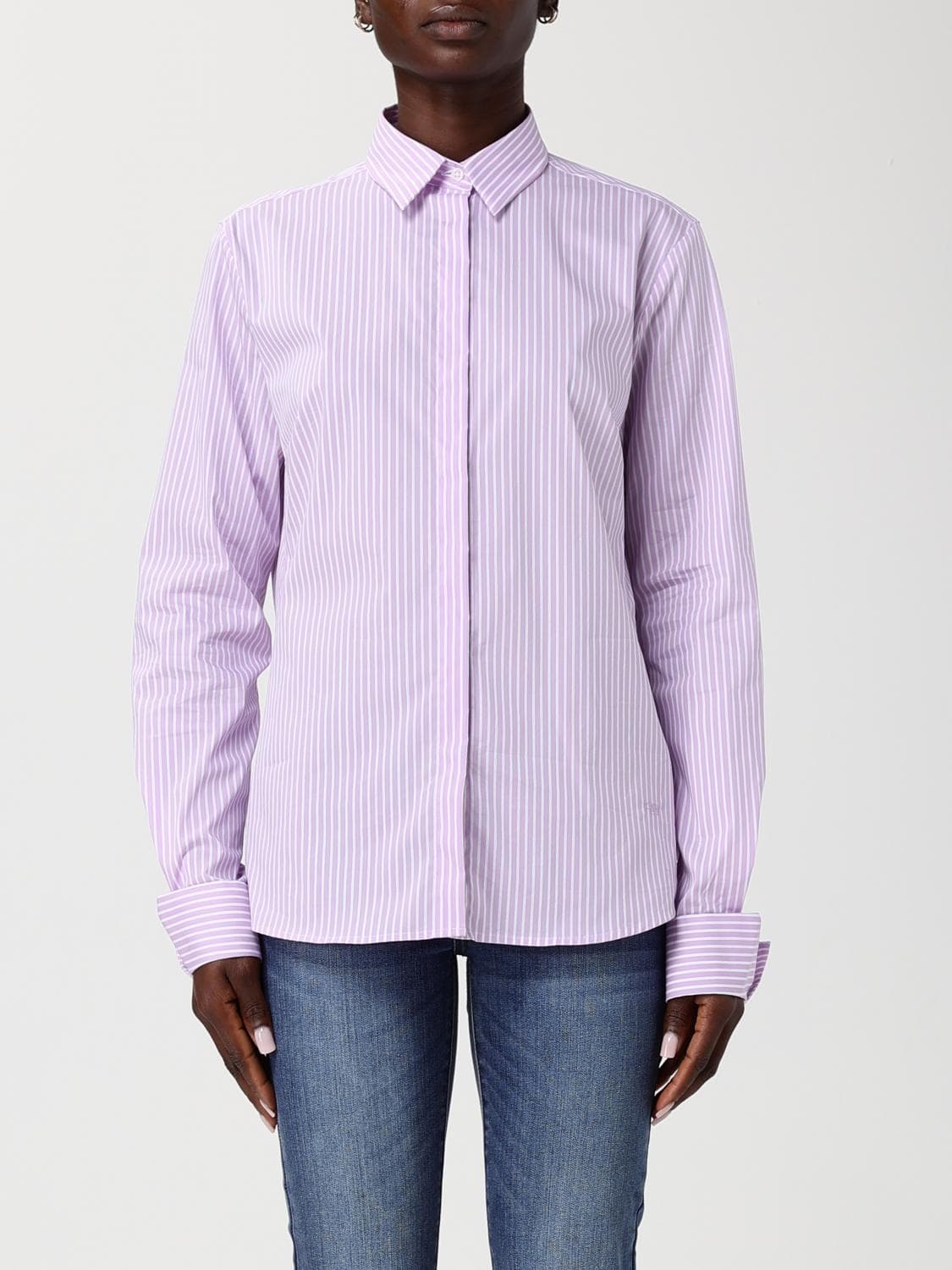 Fay Striped Cotton Casual Shirt