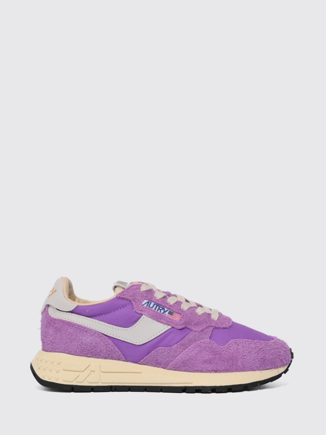 Autry Reelwind Nylon and Suede Sneakers