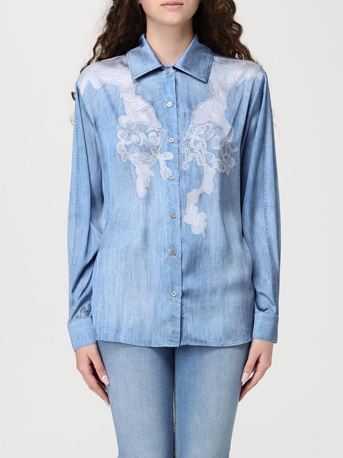 Liu Jo Cotton Shirt with Print