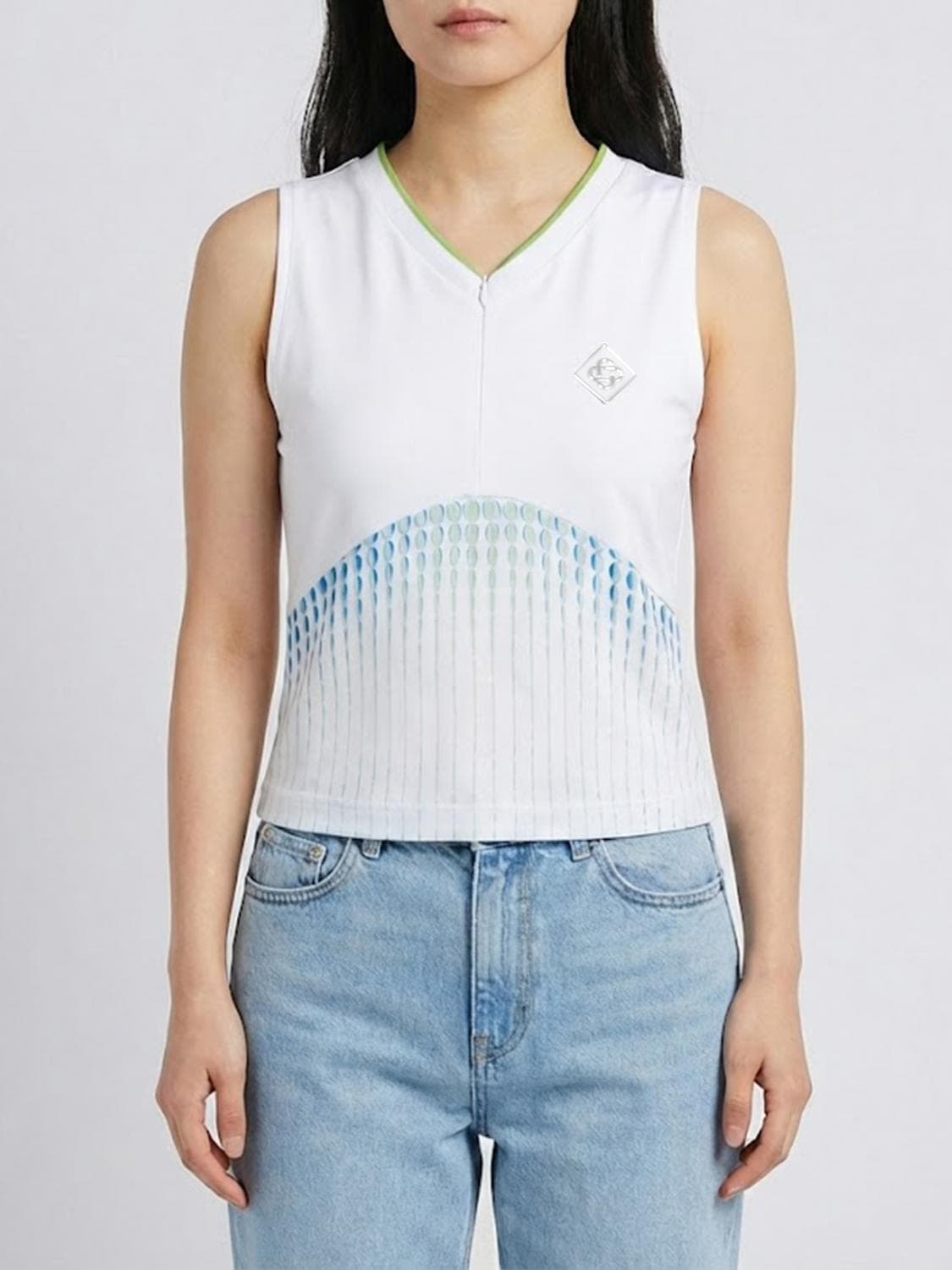Casablanca Technical Fabric Top