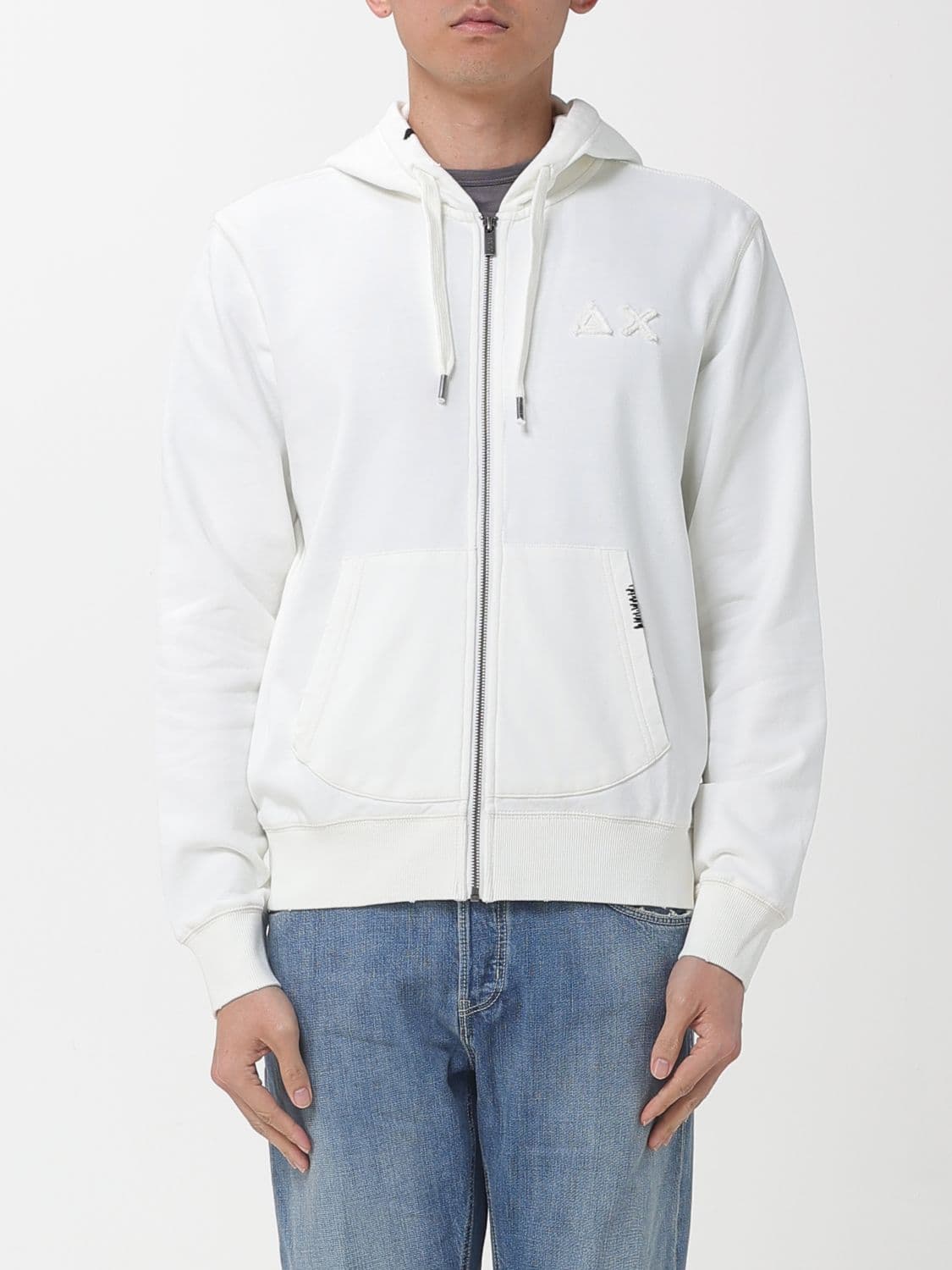 Sun68 Cotton Zip-Up Hoodie
