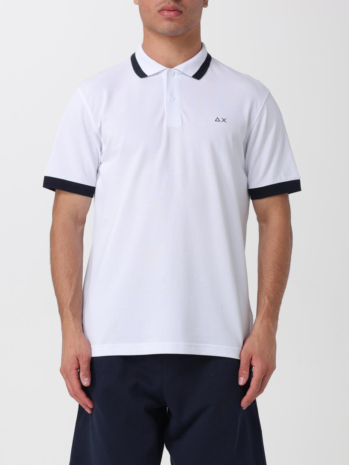 Sun68 Cotton Logo Polo Shirt