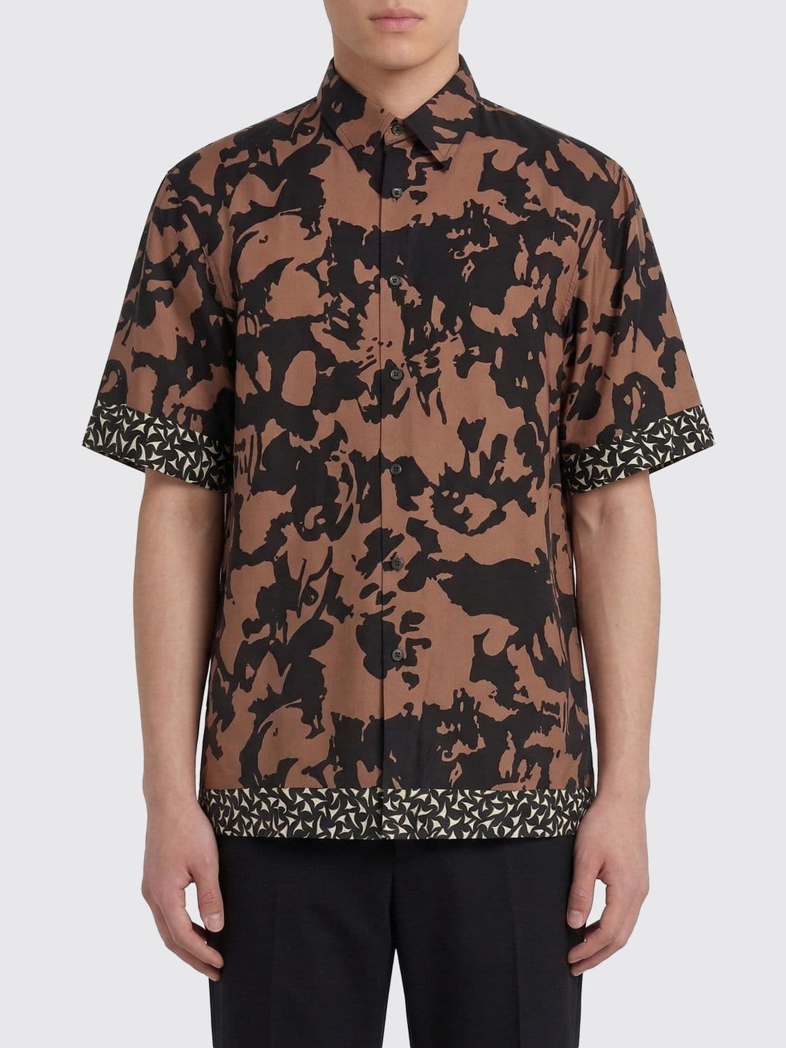 Dries Van Noten Printed Viscose Casual Shirt
