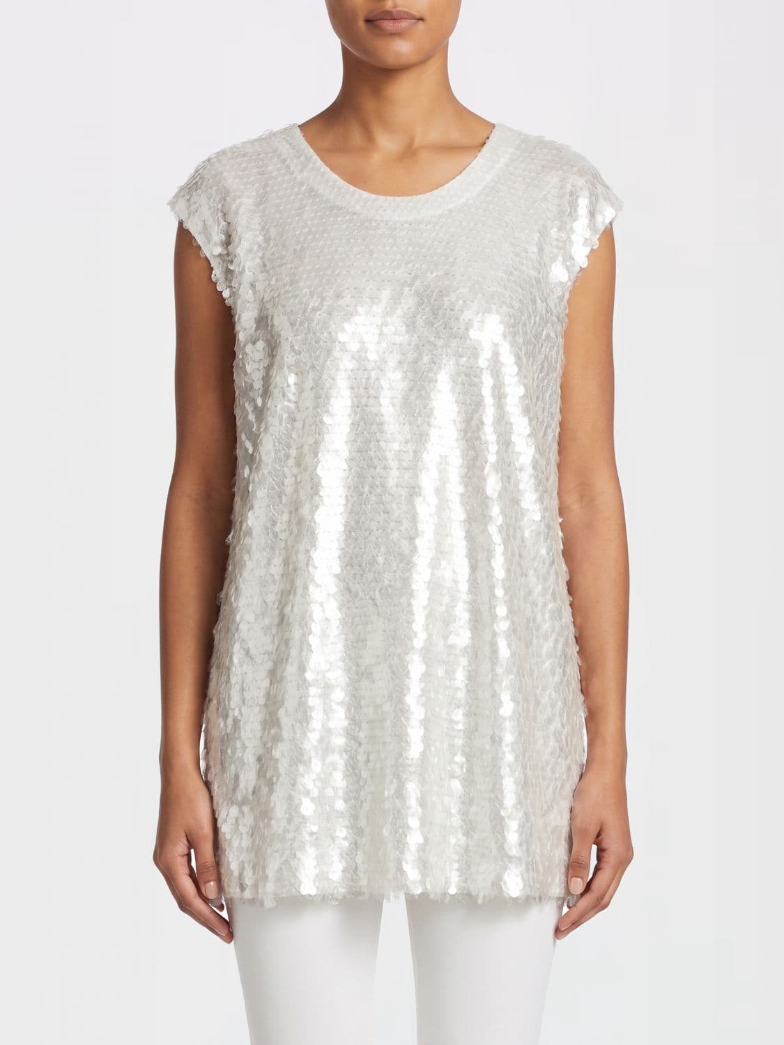Norma Kamali Sequin Top