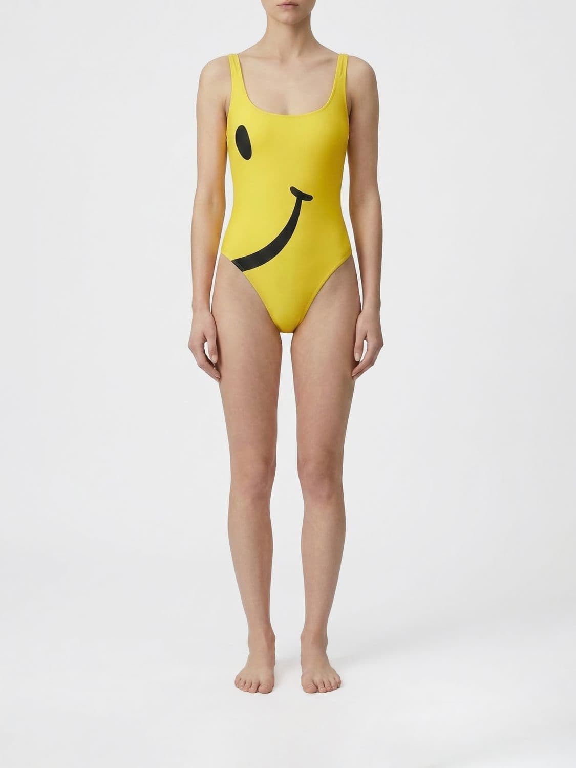 Moschino Couture Printed One-Piece Swimsuit