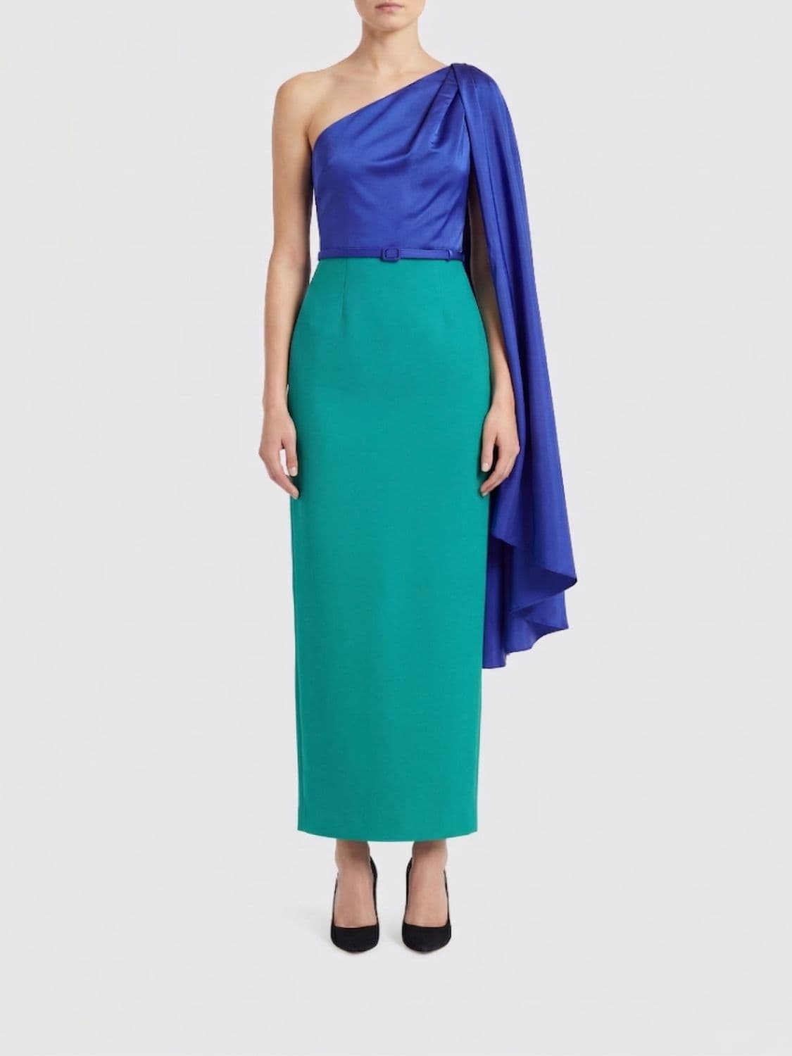 Carolina Herrera Silk Midi Dress
