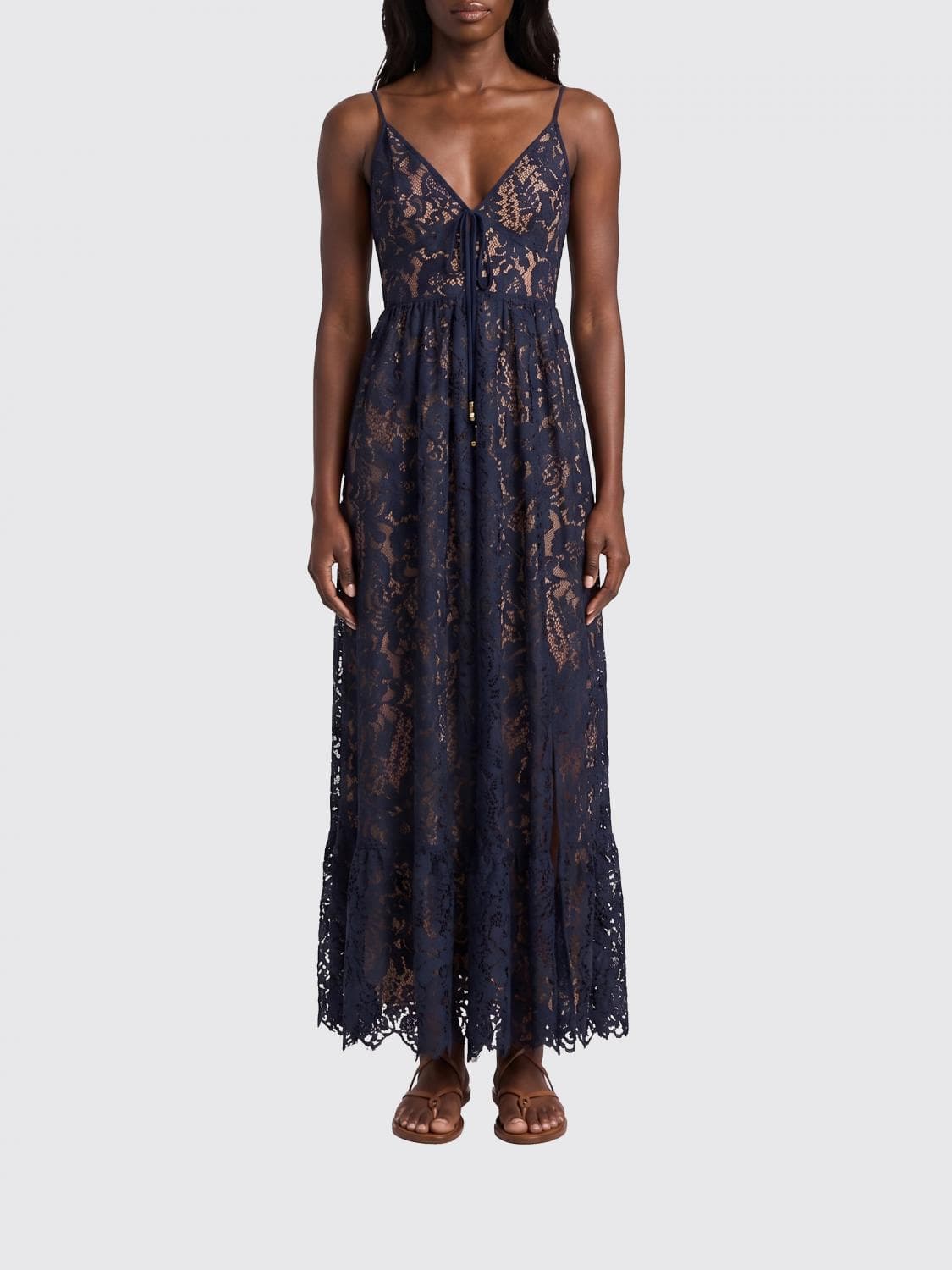Michael Kors Lace Midi Dress
