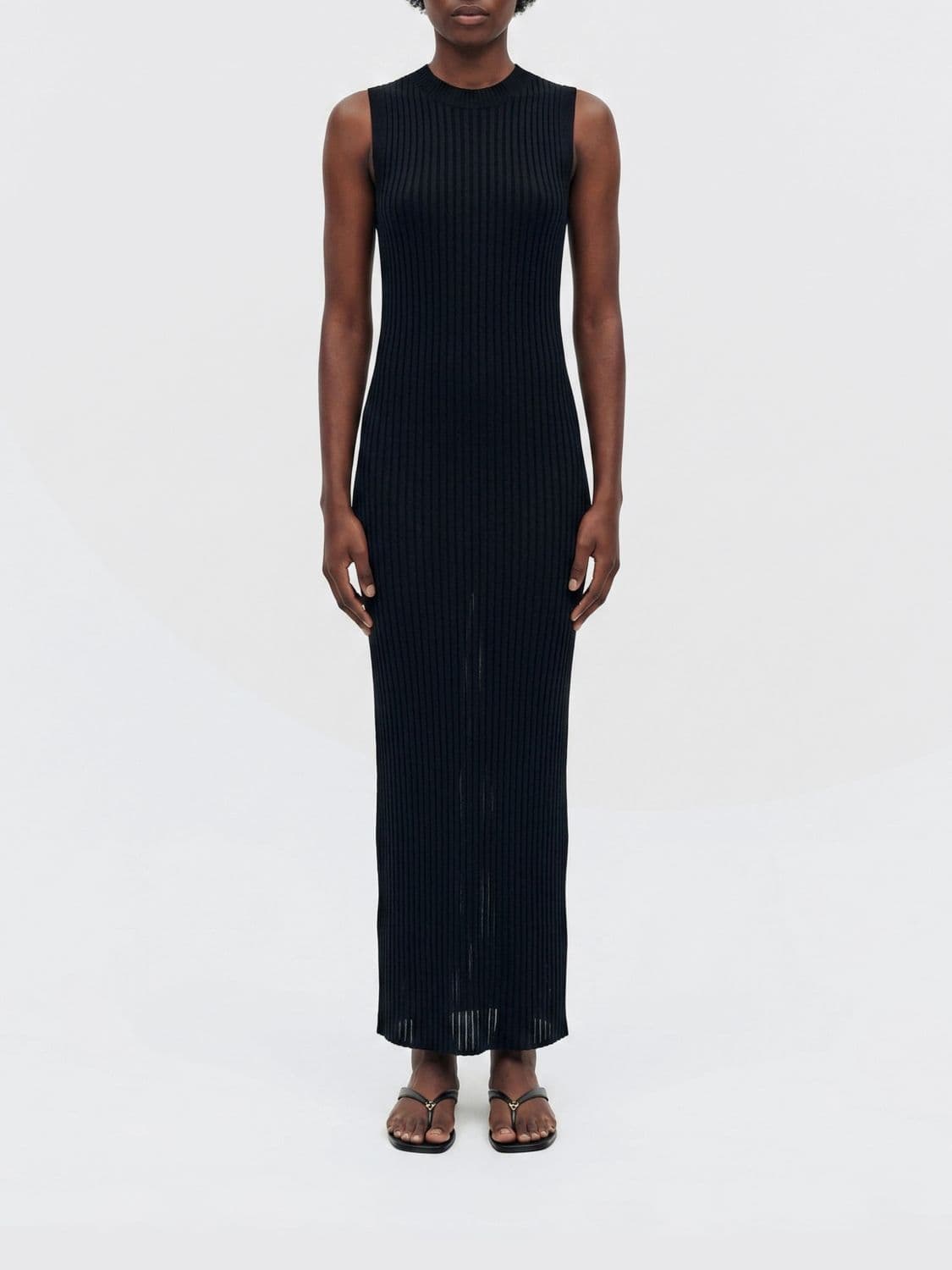 Loulou De Saison Icaria Knit Midi Dress