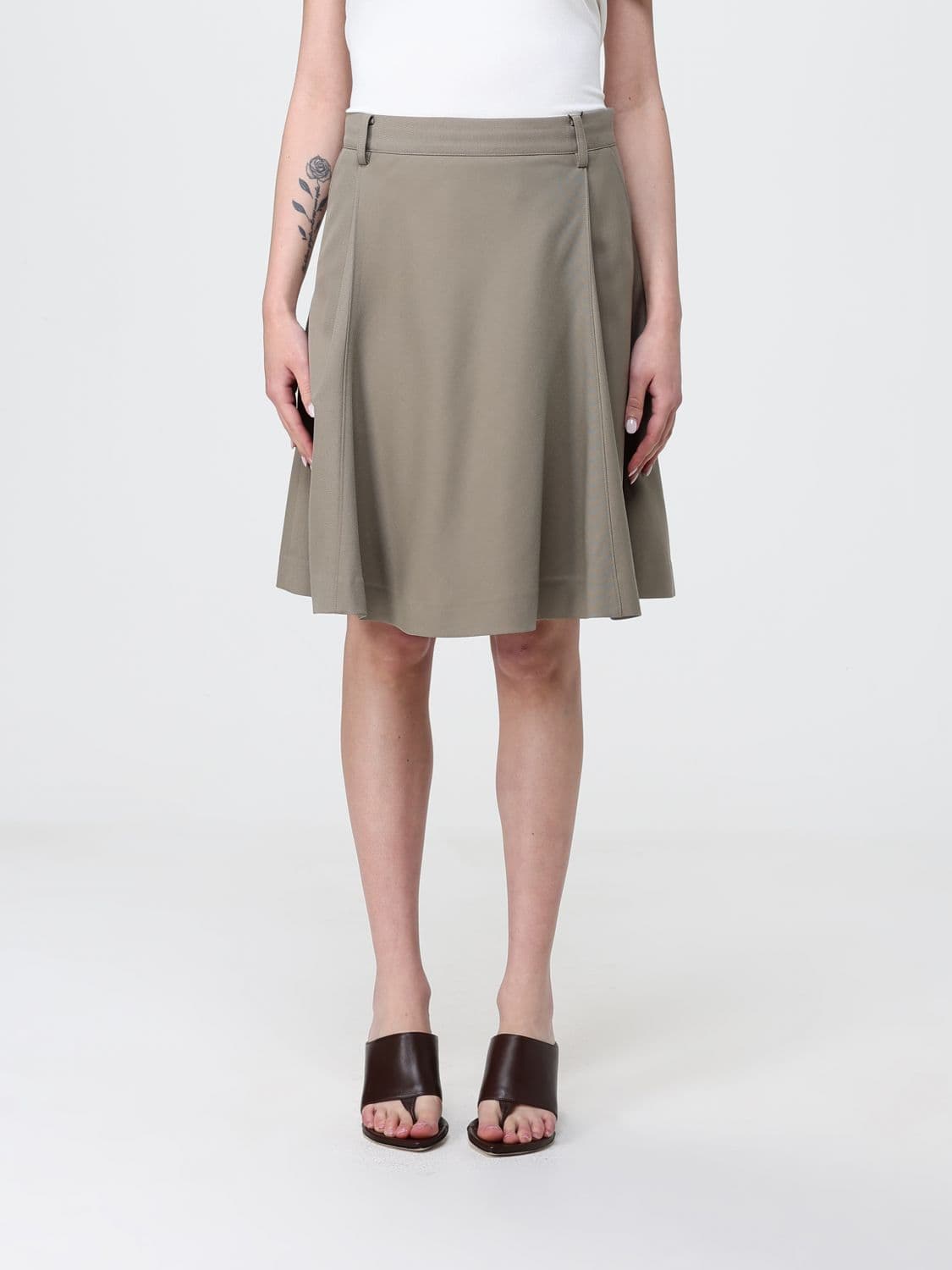 Low Classic Wool Blend Skirt