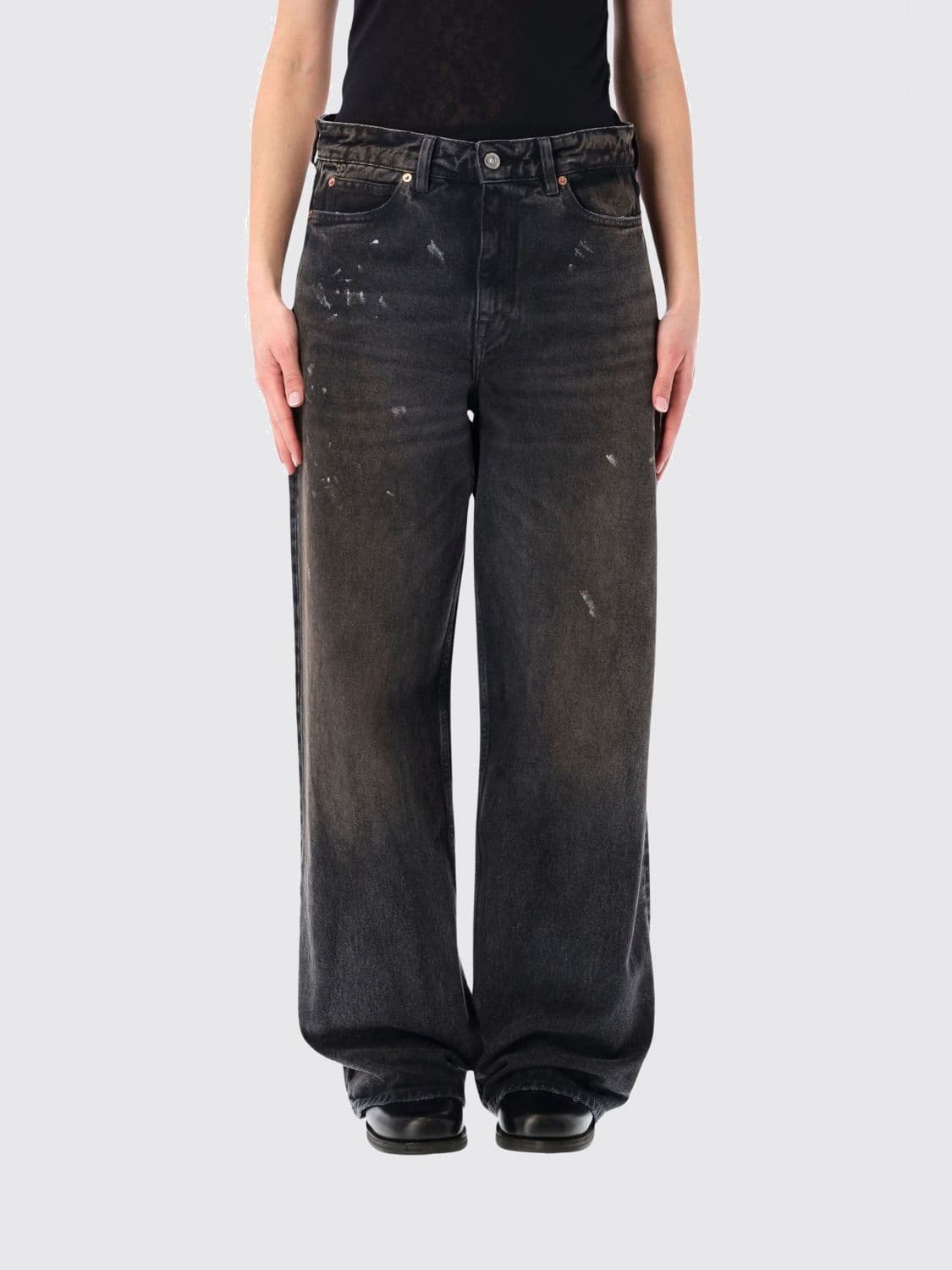 Our Legacy Wide Leg Denim Jeans