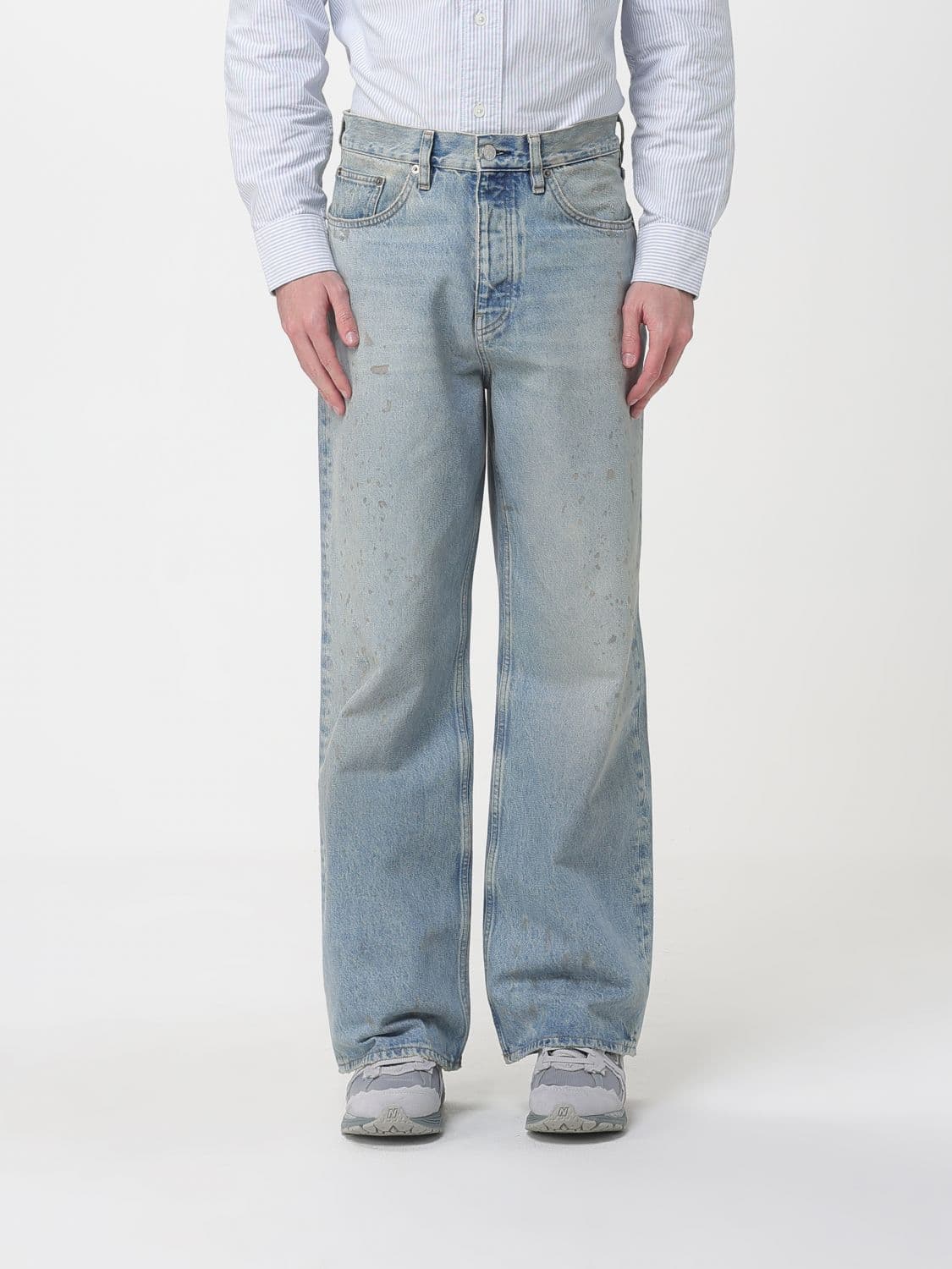 Sunflower Wide Leg Cotton Denim Jeans