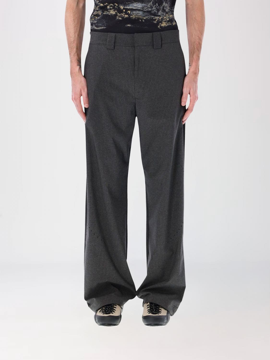 Roa Wide Leg Jersey Trousers