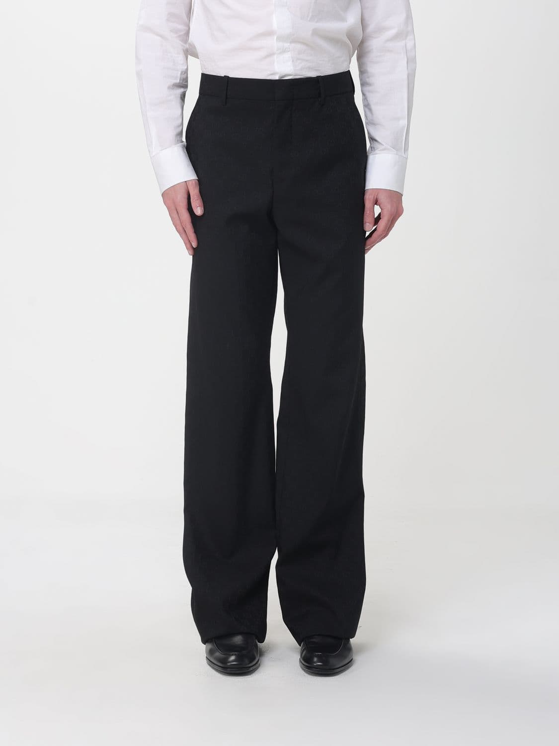 Gucci Wool Blend Tailored Trousers