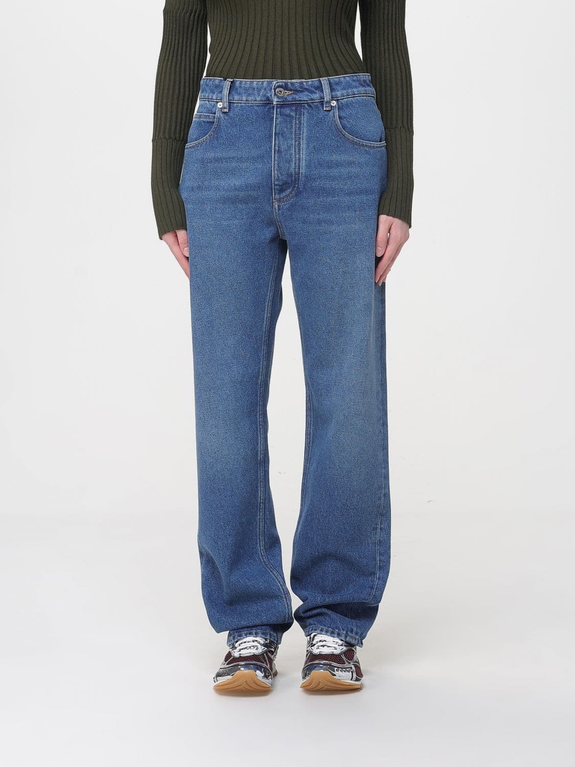 Bottega Veneta Cotton Denim Straight Jeans