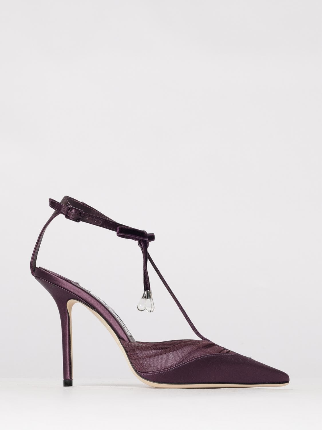 Jimmy Choo Satin and Tulle Afia Pumps