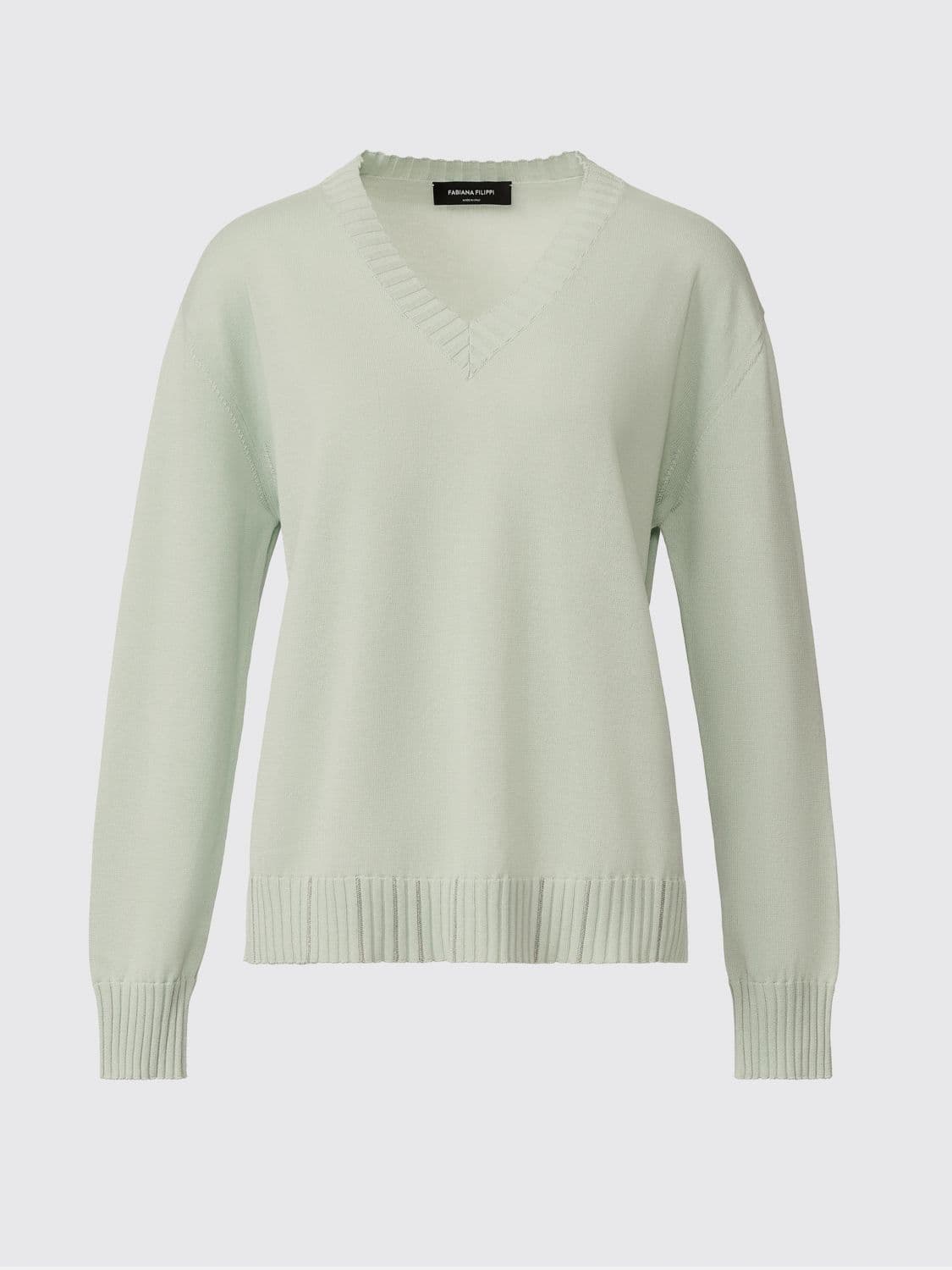 Fabiana Filippi Basic Cotton Pullover · 40