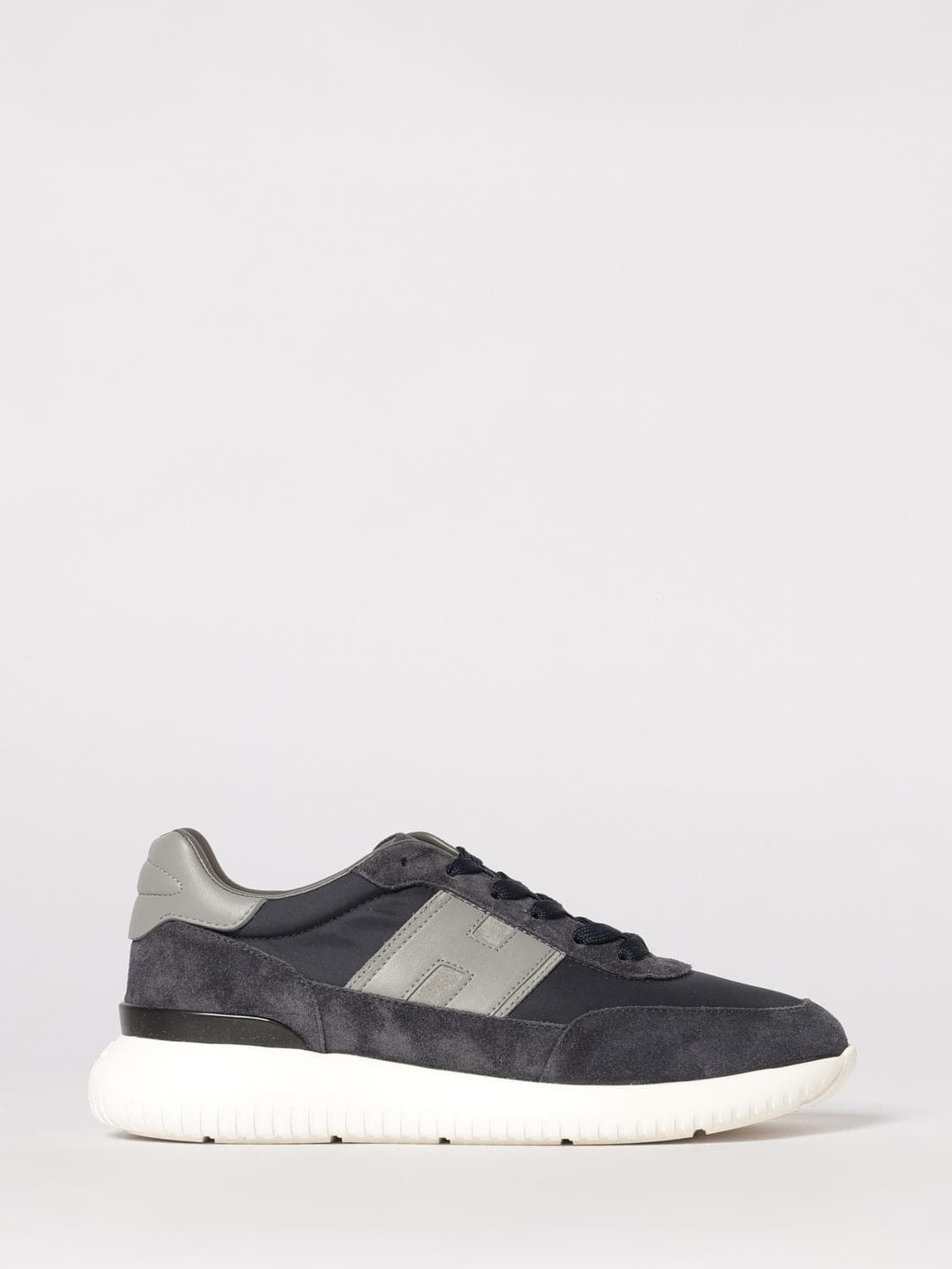 Hogan Interactive³ Suede and Nylon Sneakers