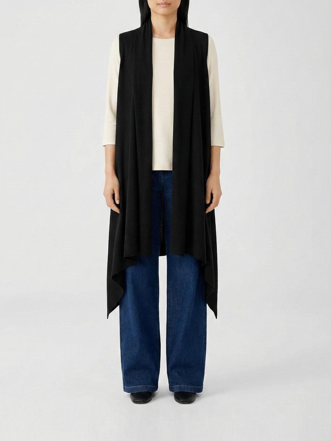 Sa Su Phi Long Cashmere and Silk Vest