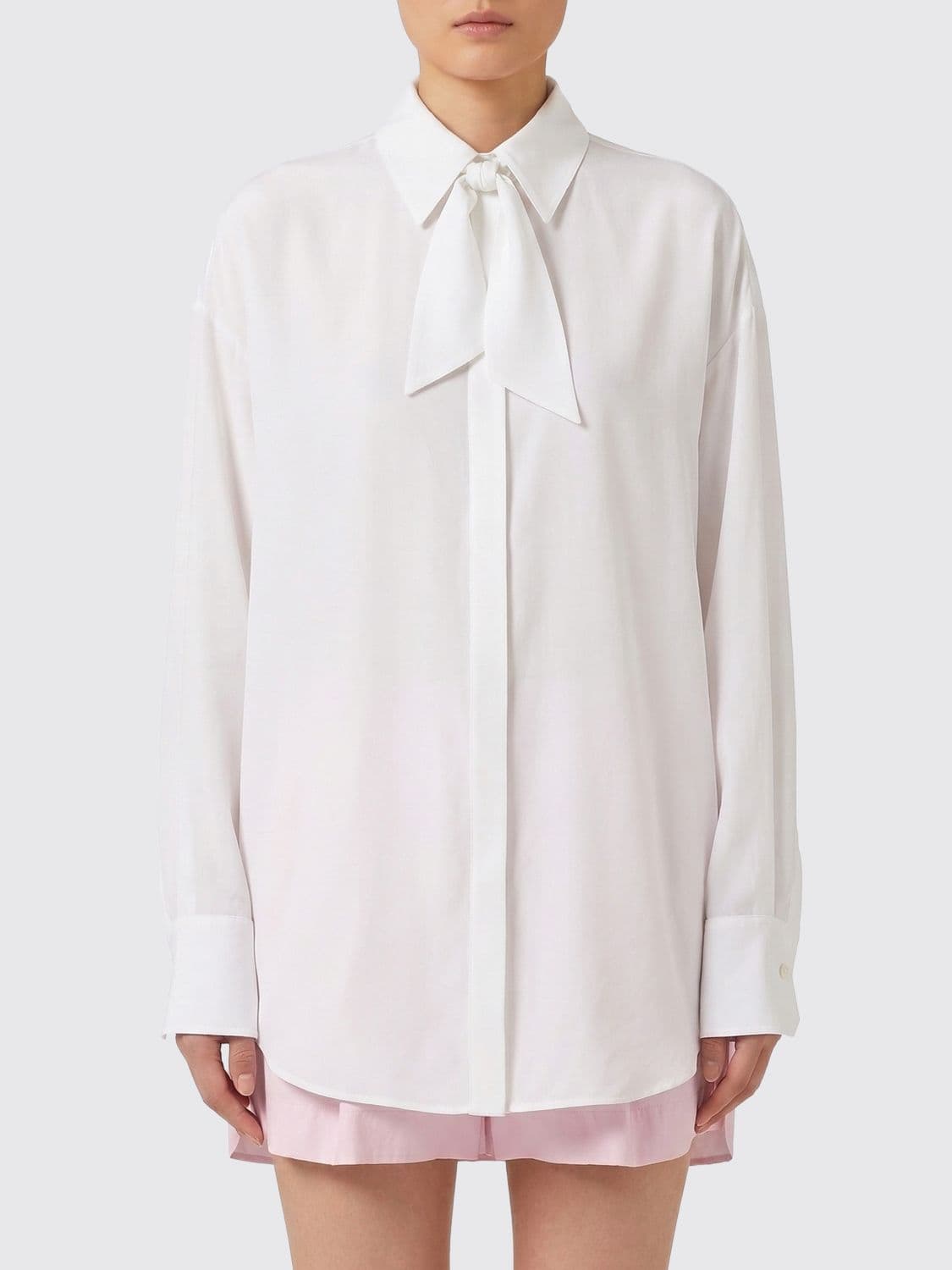 Sa Su Phi Silk Shirt with Animal Print