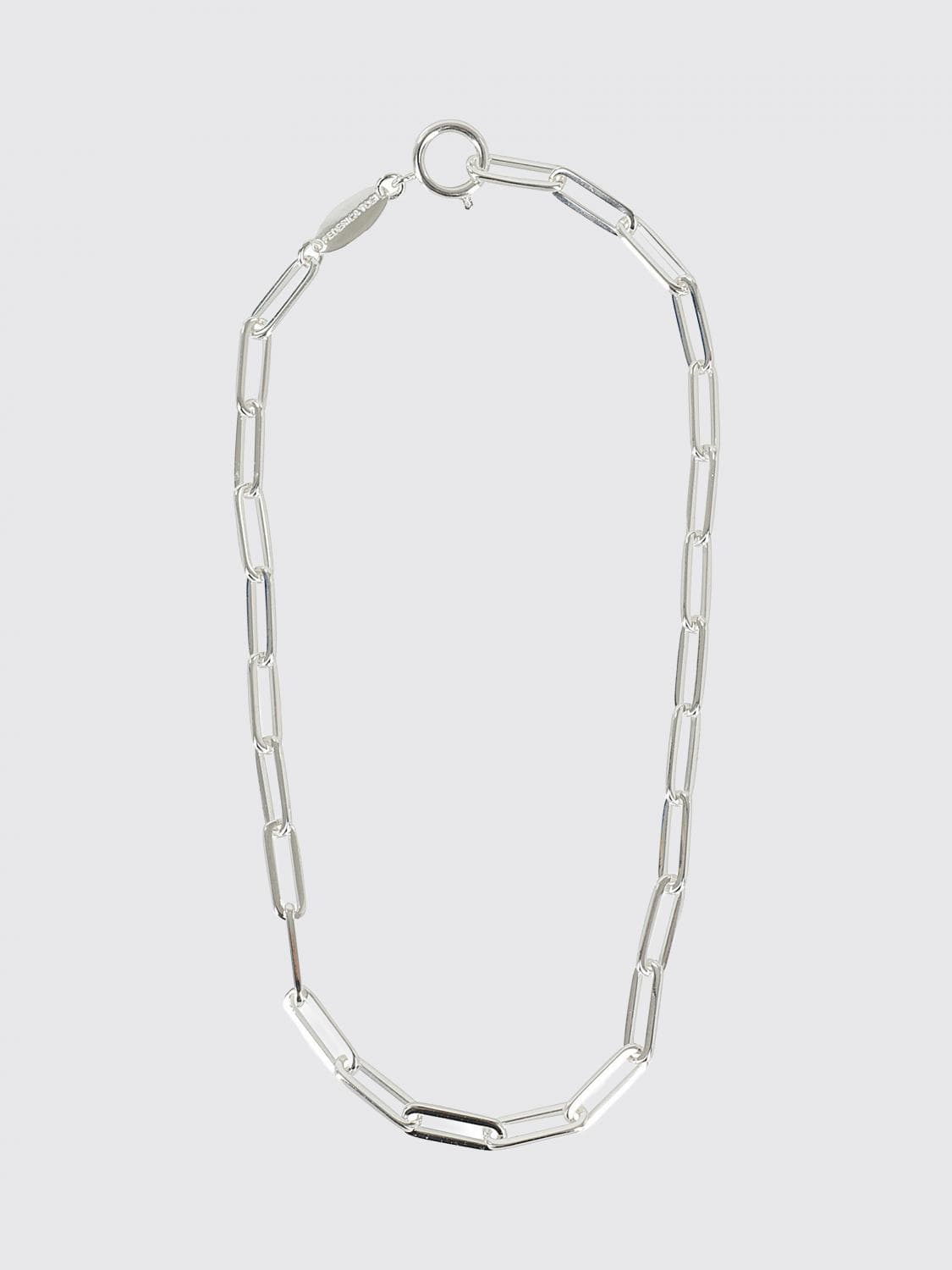 Federica Tosi Square Gold Metal Necklace · OS