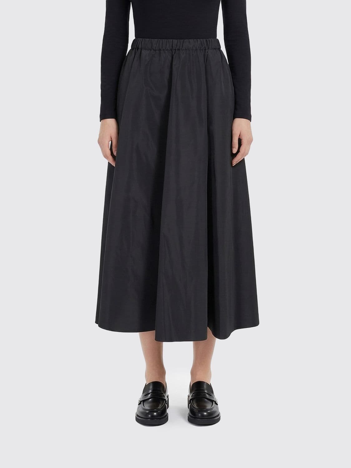Aspesi Polyester Midi Skirt · XS