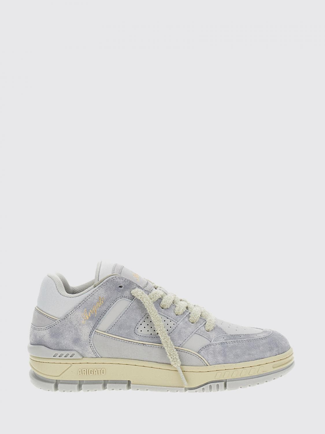Axel Arigato Area Lo Aged Suede Sneakers